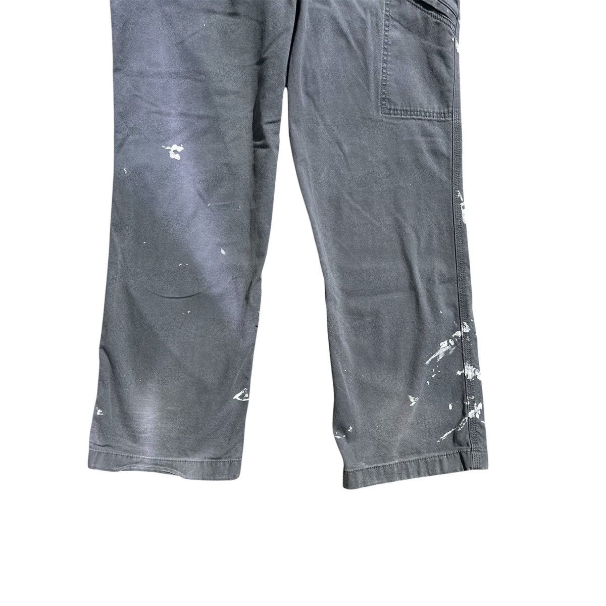 Carhartt Vintage Thrashed Paint Splatter Gray Carhartt Pants 32 x 30 Size US 32 / EU 48 - 6 Thumbnail