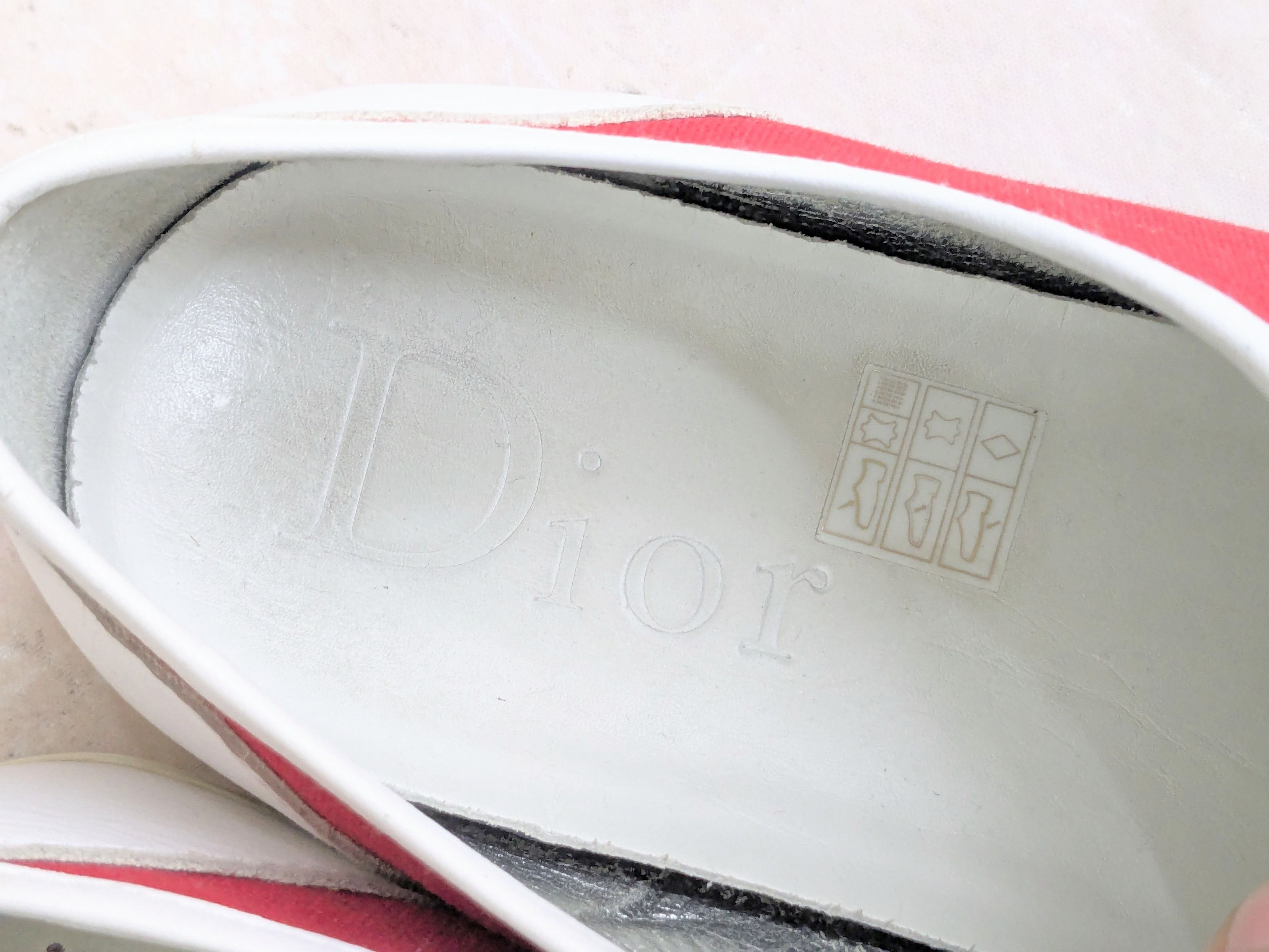 Dior Dior Homme Sneakers Red 10 Low Tops Canvas Size US 10 / EU 43 - 6 Thumbnail