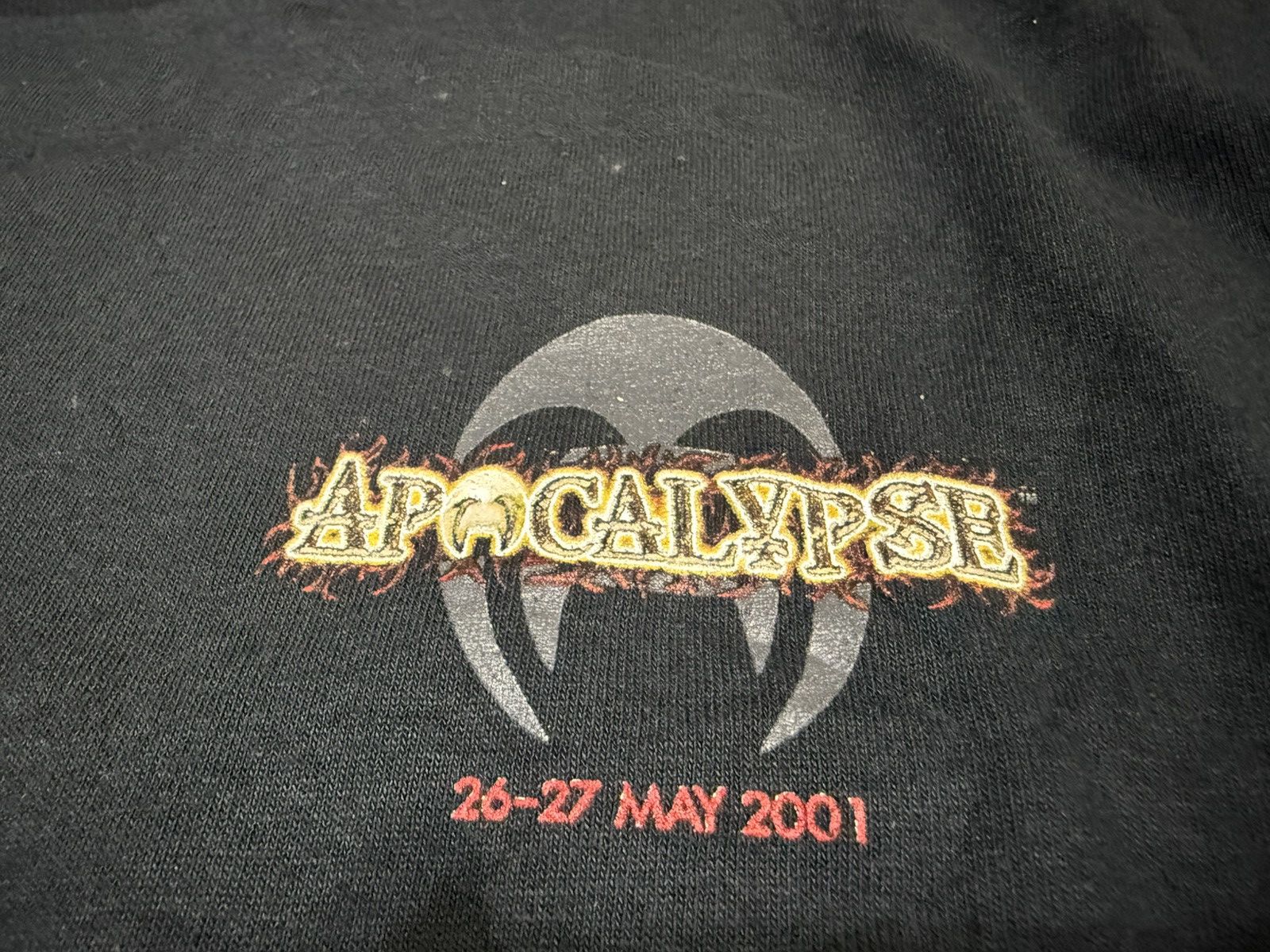 Vintage Vintage 00s Magic: The Gathering Apocalypse Card T Shirt Size US L / EU 52-54 / 3 - 4 Thumbnail