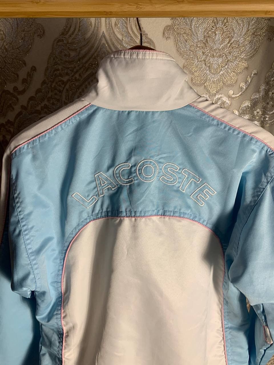 Lacoste × Vintage VERY RARE LACOSTE FULL ZIP TRACK LIGHT JACKET NYLON Y2K 90s Size US S / EU 44-46 / 1 - 8 Thumbnail