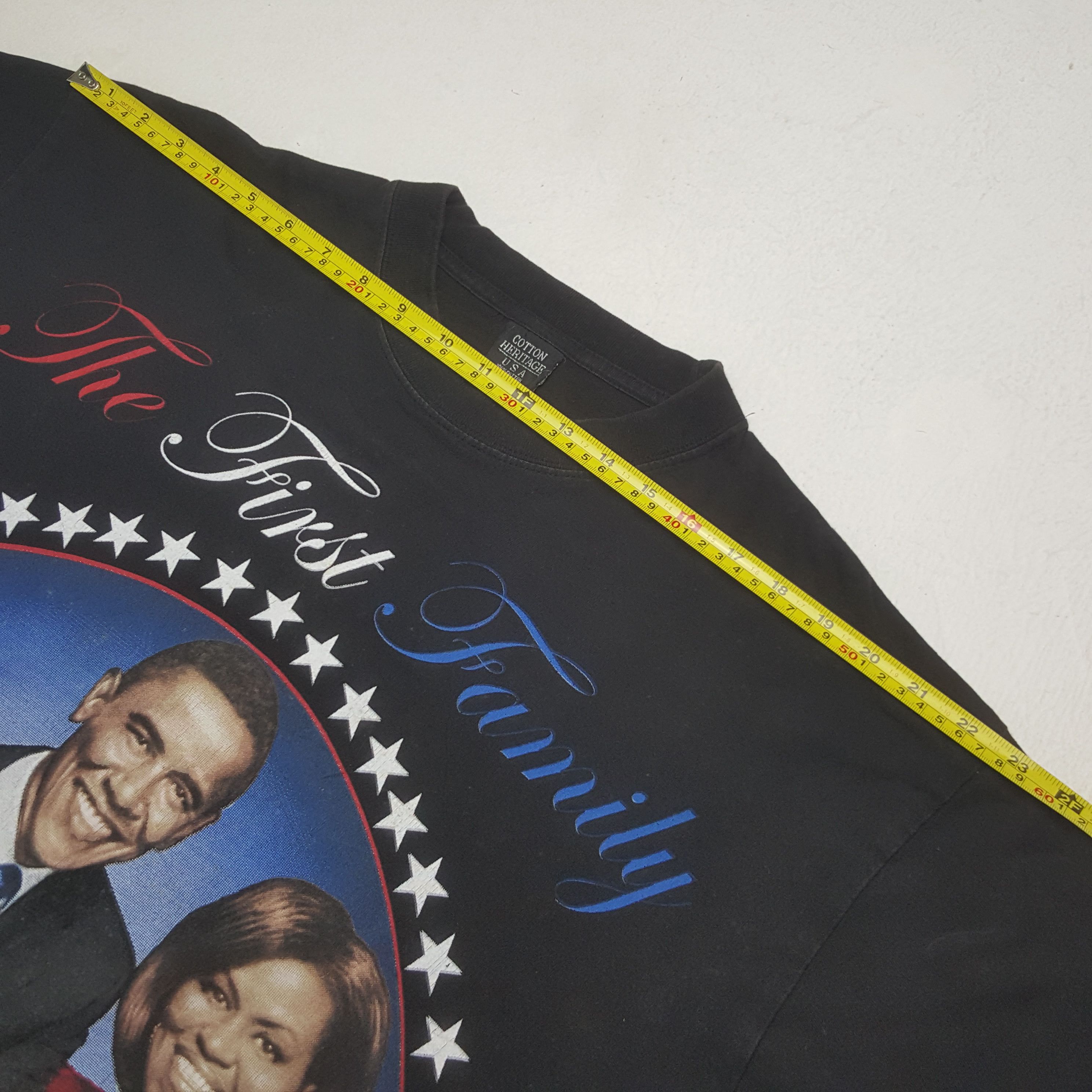 President's Vintage The First Family Barack Obama American Tshirt RR5 Size US XL / EU 56 / 4 - 6 Thumbnail