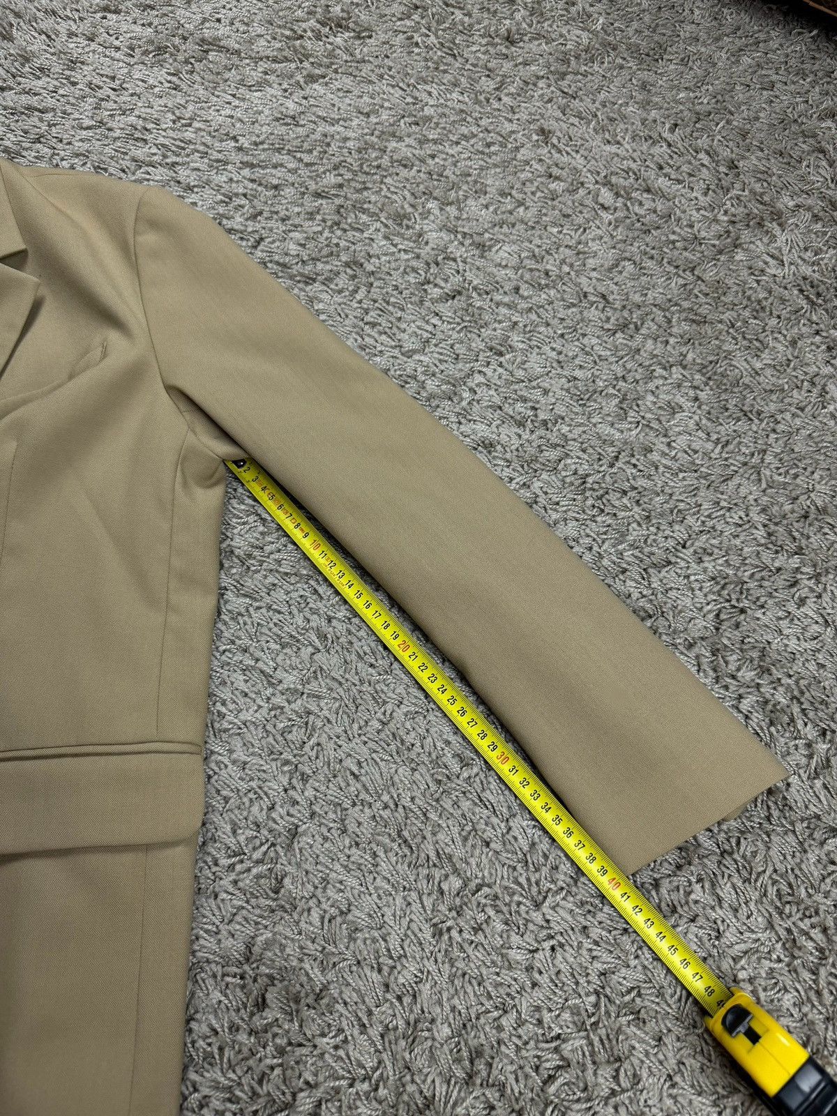 Arket Mustard wool blazer Arket Marzotto original luxury item Size 44R - 8 Thumbnail