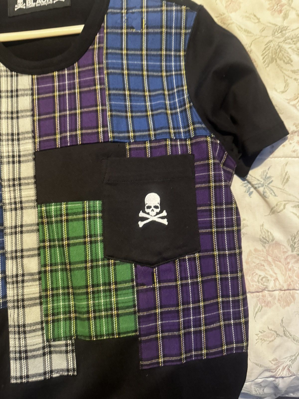 Mastermind Japan Mastermind plaid patch Tshirt Size US M / EU 48-50 / 2 - 1 Thumbnail