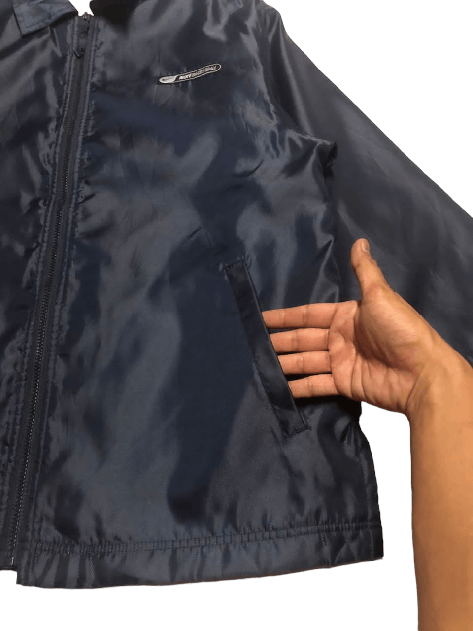 Nike Vintage Nike Basketball Windbreaker Jacket Size US L / EU 52-54 / 3 - 14 Thumbnail