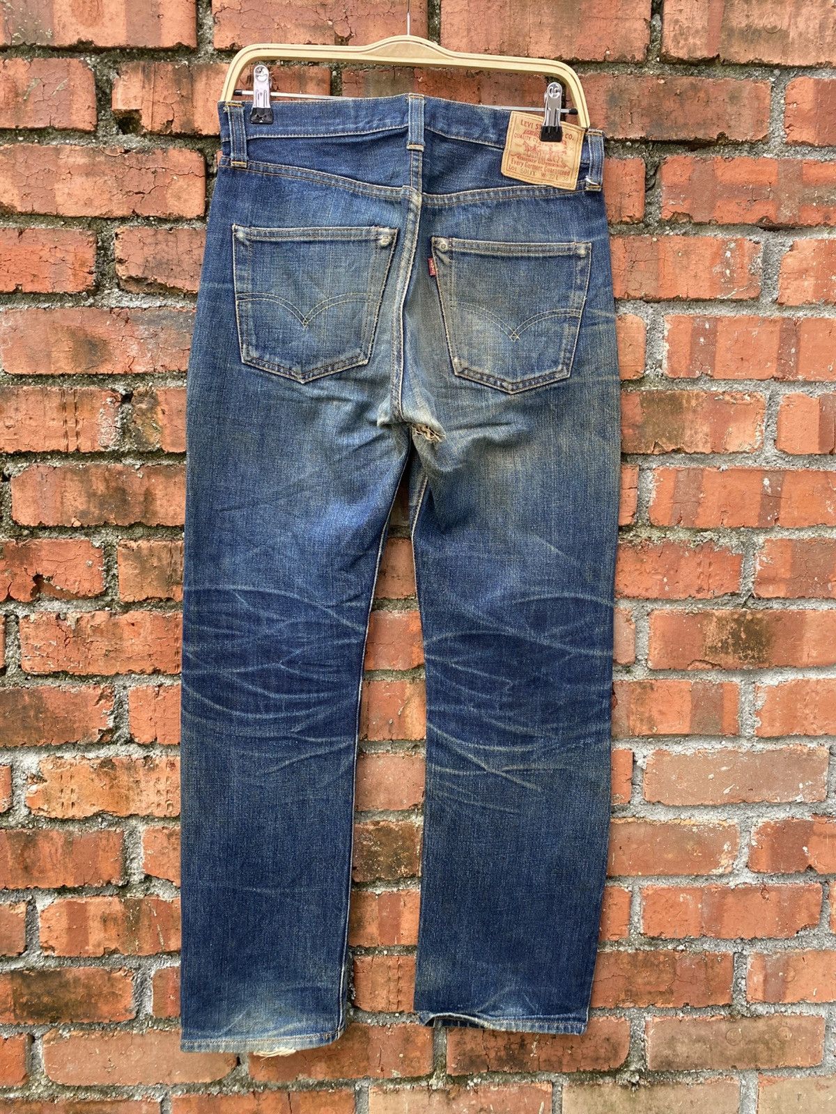 Levi's × Levi's Vintage Clothing × Vintage W31x30.5 vintage levi's 501xx redline big E denime USA Size US 31 - 2 Thumbnail