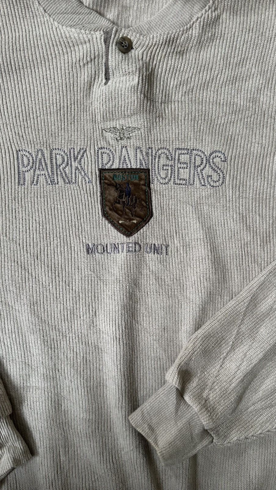 Vintage U-CLUB PARK RANGERS BUTTON SWEATSHIRT Size US XL / EU 56 / 4 - 2 Thumbnail