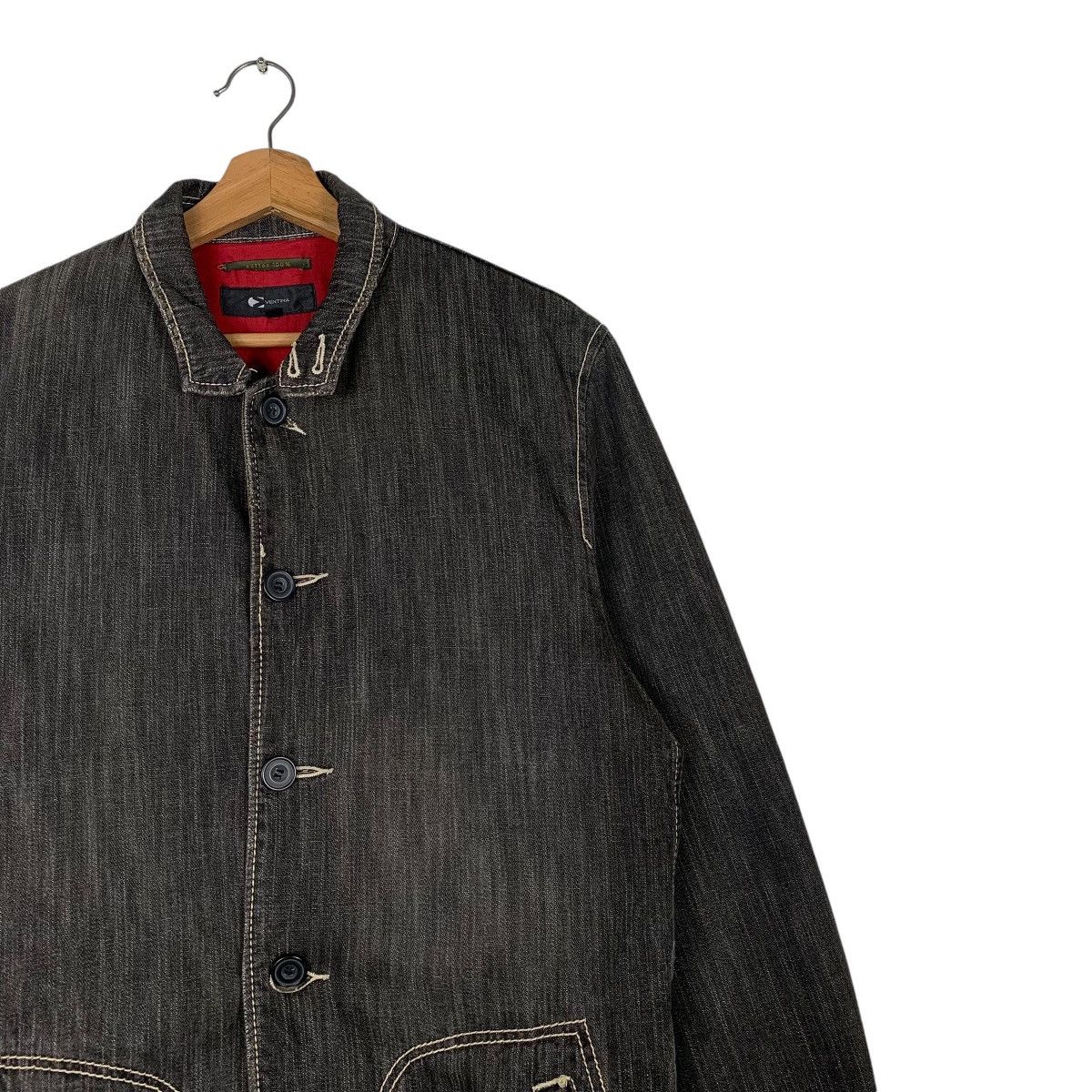 Japanese Brand Ventina Scorpion Denim Chore Jacket Size US L / EU 52-54 / 3 - 5 Thumbnail