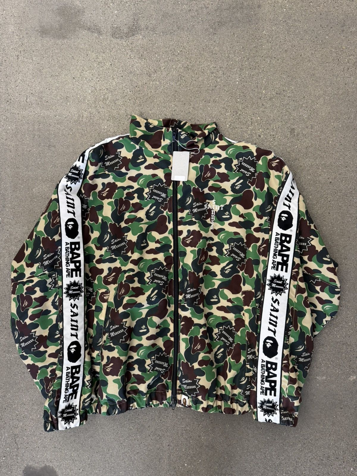 Bape × Saint Michael Saint Michael x Bape Track Jacket Size US S / EU 44-46 / 1 - 1 Thumbnail