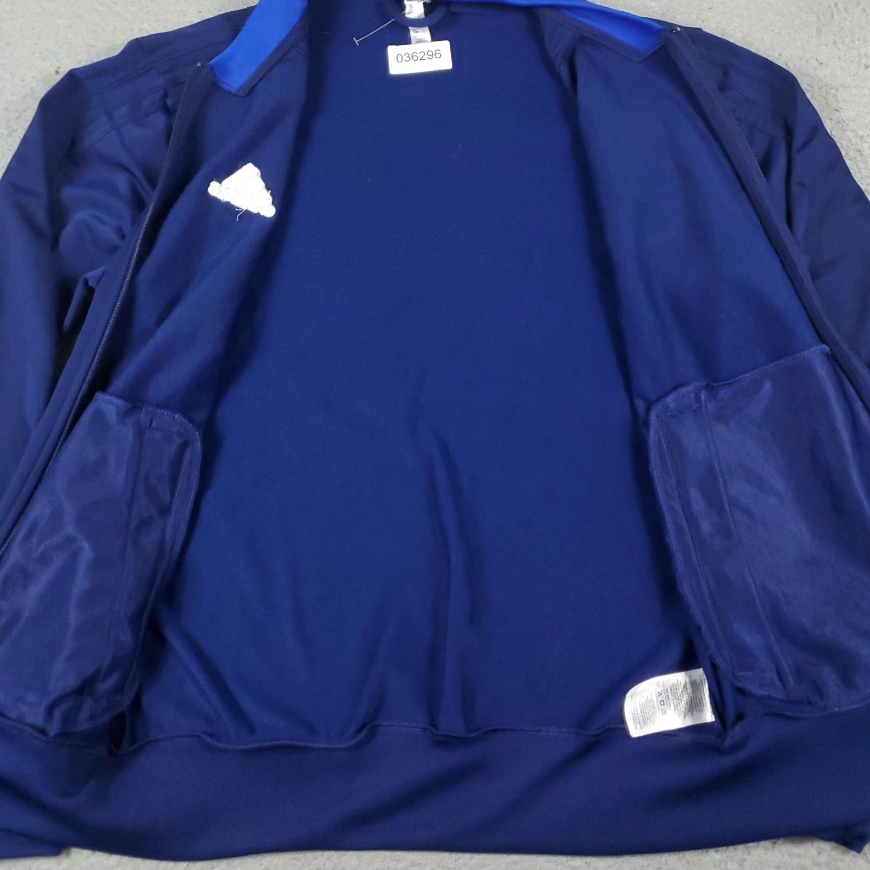 Adidas VINTAGE Adidas Jacket Mens Small Blue Kendall Full Zip Up Track Sweater Sweatshirt Size US S / EU 44-46 / 1 - 6 Thumbnail