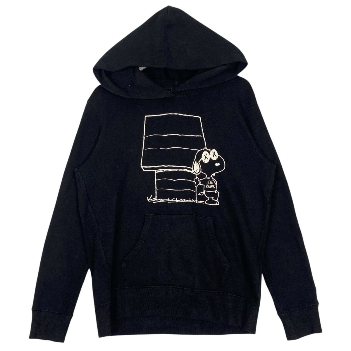 Other Vintage Peanuts Snoopy Printed Hoodies Black Pullover Jumper Size US L / EU 52-54 / 3 - 1 Thumbnail
