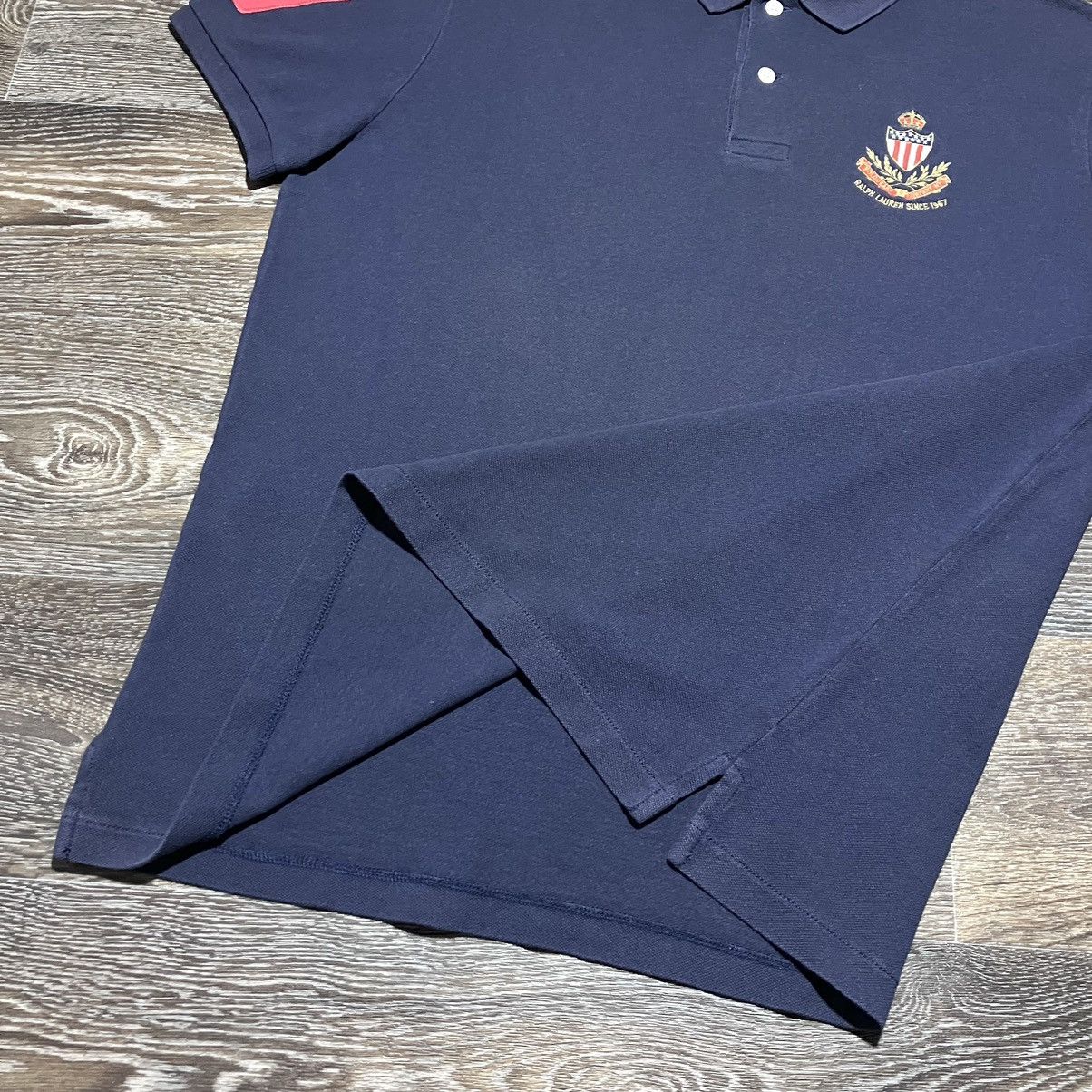 Polo Ralph Lauren RALPH LAUREN Polo Jeans Company Embroidered Logo #67 Shirt Size US L / EU 52-54 / 3 - 3 Thumbnail