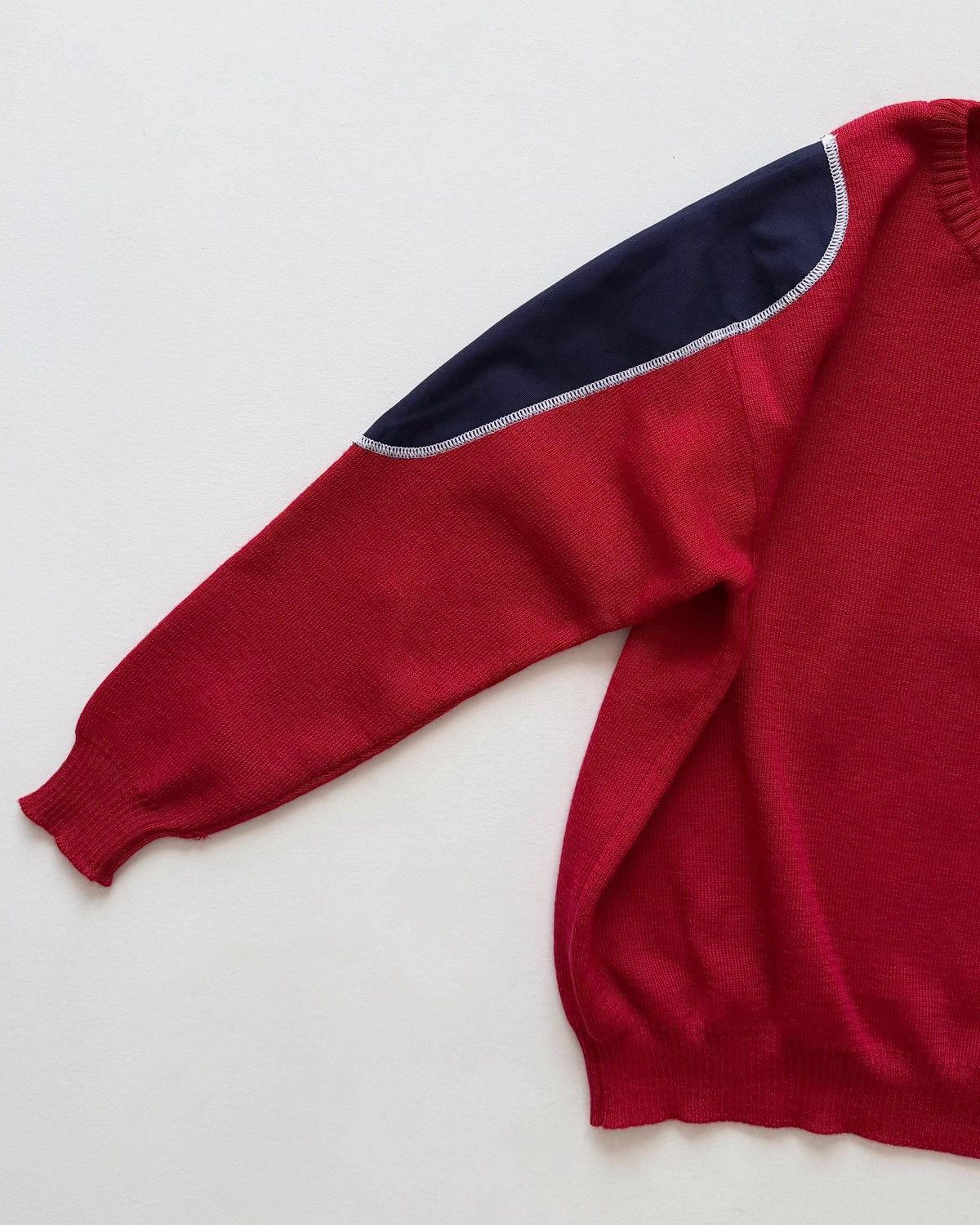 Saint James VINTAGE 70s SAINT JAMES KNITWEAR SWEATSHIRT Size US L / EU 52-54 / 3 - 6 Thumbnail