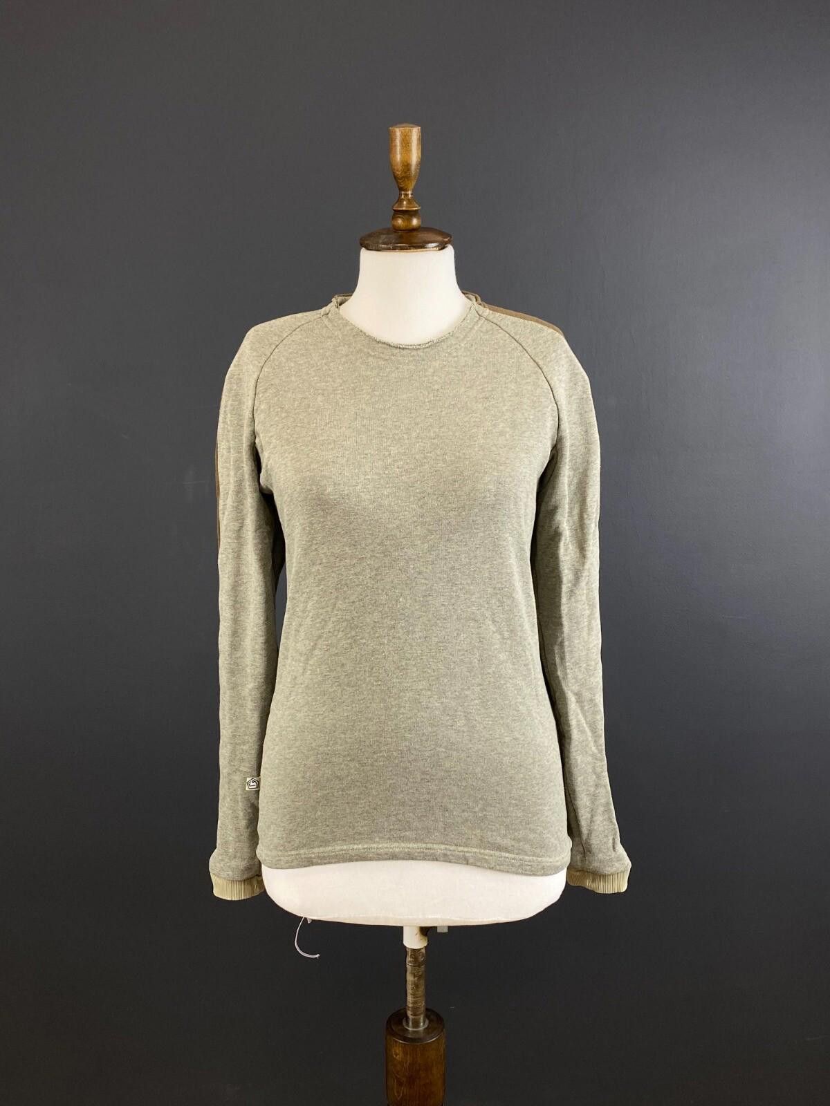 Designer E9 Gray Gray Outdoor Climbing Knit Pullover Sweater Size L Size L / US 10 / IT 46 - 1 Thumbnail