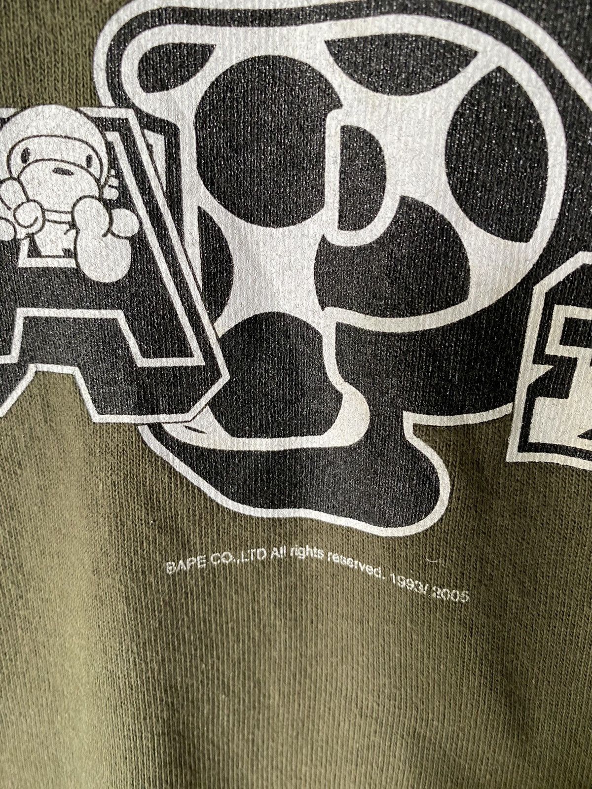 Bape AW2005 BAPE kiss Anarchy college Star reversible sweat Size US L / EU 52-54 / 3 - 13 Thumbnail