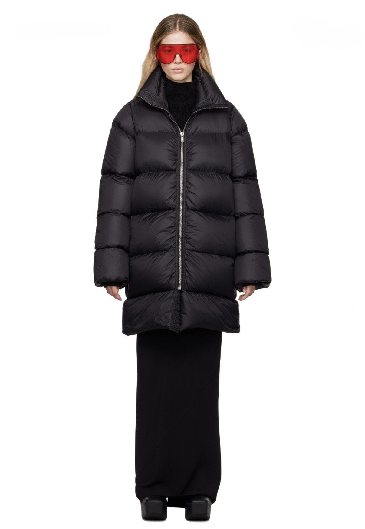 Rick Owens Black RICK OWENS Porterville Turtle Down Coat Size S / US 4 / IT 40 - 5 Thumbnail