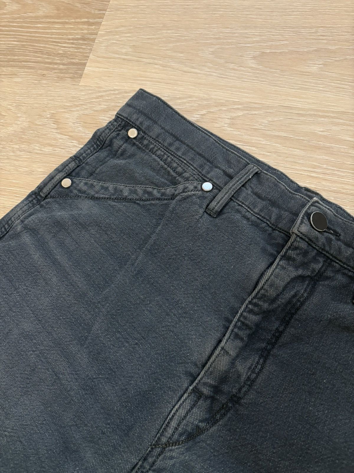 Lemaire Lemaire Denim Pants – Washed Black Size US 30 / EU 46 - 4 Thumbnail