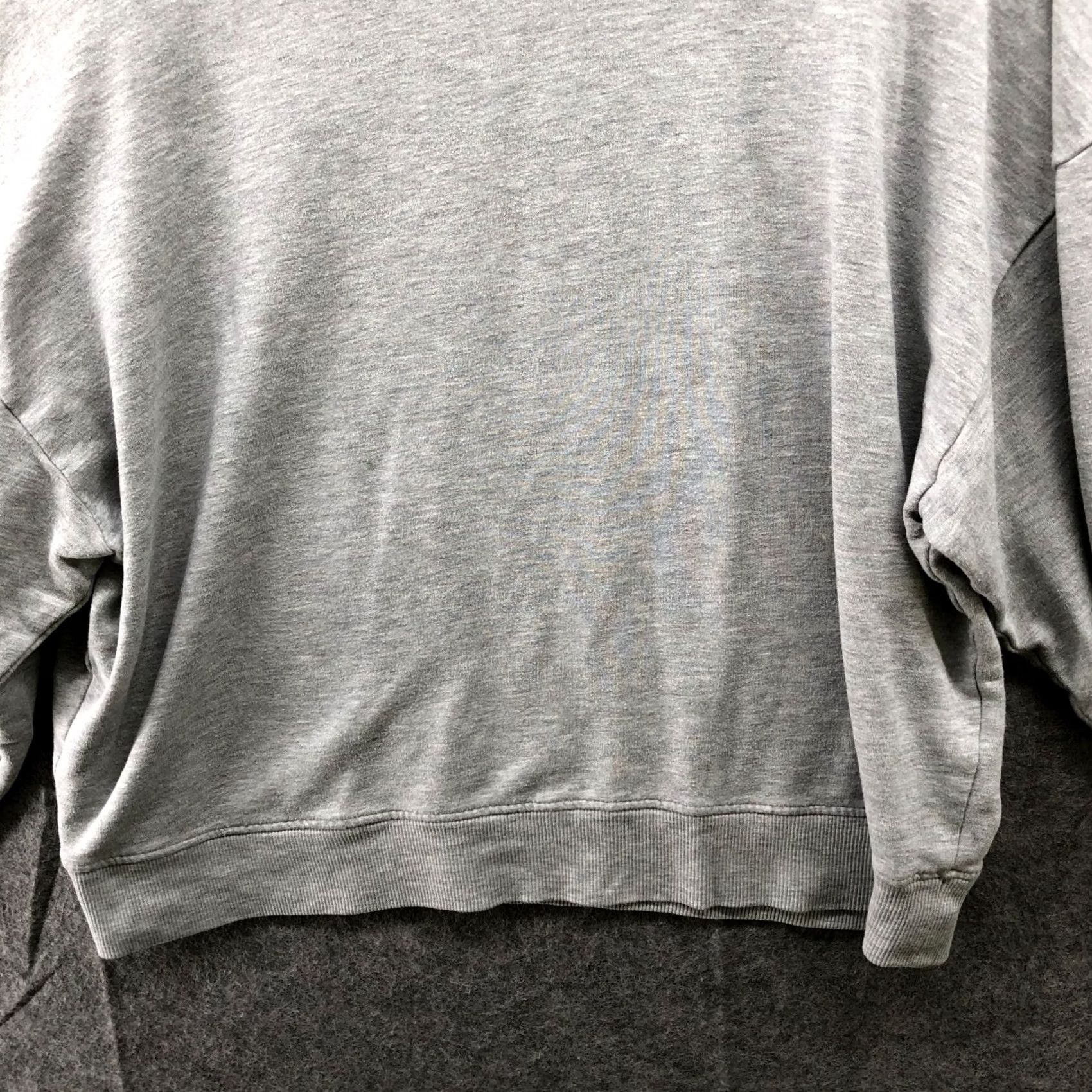 Vintage Rivet & Thread Lounge Sweatshirt Womens M Gray Crewneck Pullover Stretch Modal Cotton Blend Blended Fabric Size M / US 6-8 / IT 42-44 - 4 Thumbnail