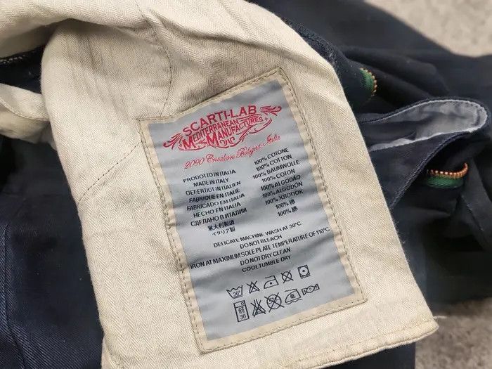 Scarti-Lab Vintage Scarti Lab Blue Denim Trouser Jeans Japan Style Size US 29 - 9 Thumbnail