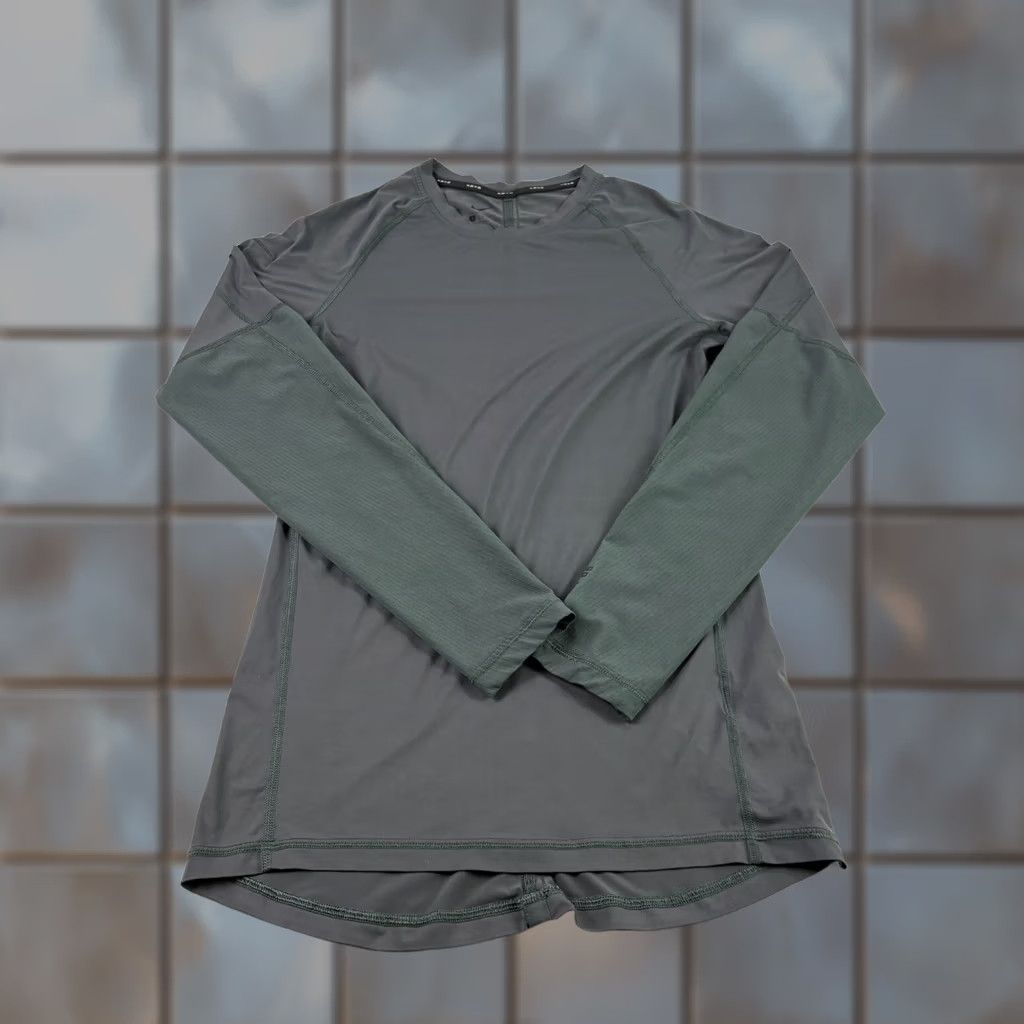 Nike Nike Pro Shirt Mens Small Gray Tech Pack Long Sleeve Gym Training Yoga Size US S / EU 44-46 / 1 - 1 Thumbnail