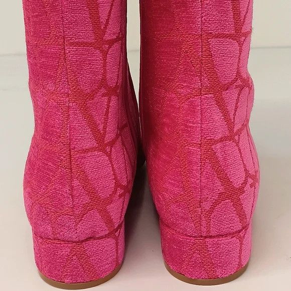 Valentino Valentino Garavani Toile Iconographe VLogo Boots - EU36.5 Size US 6.5 / IT 36.5 - 13 Thumbnail