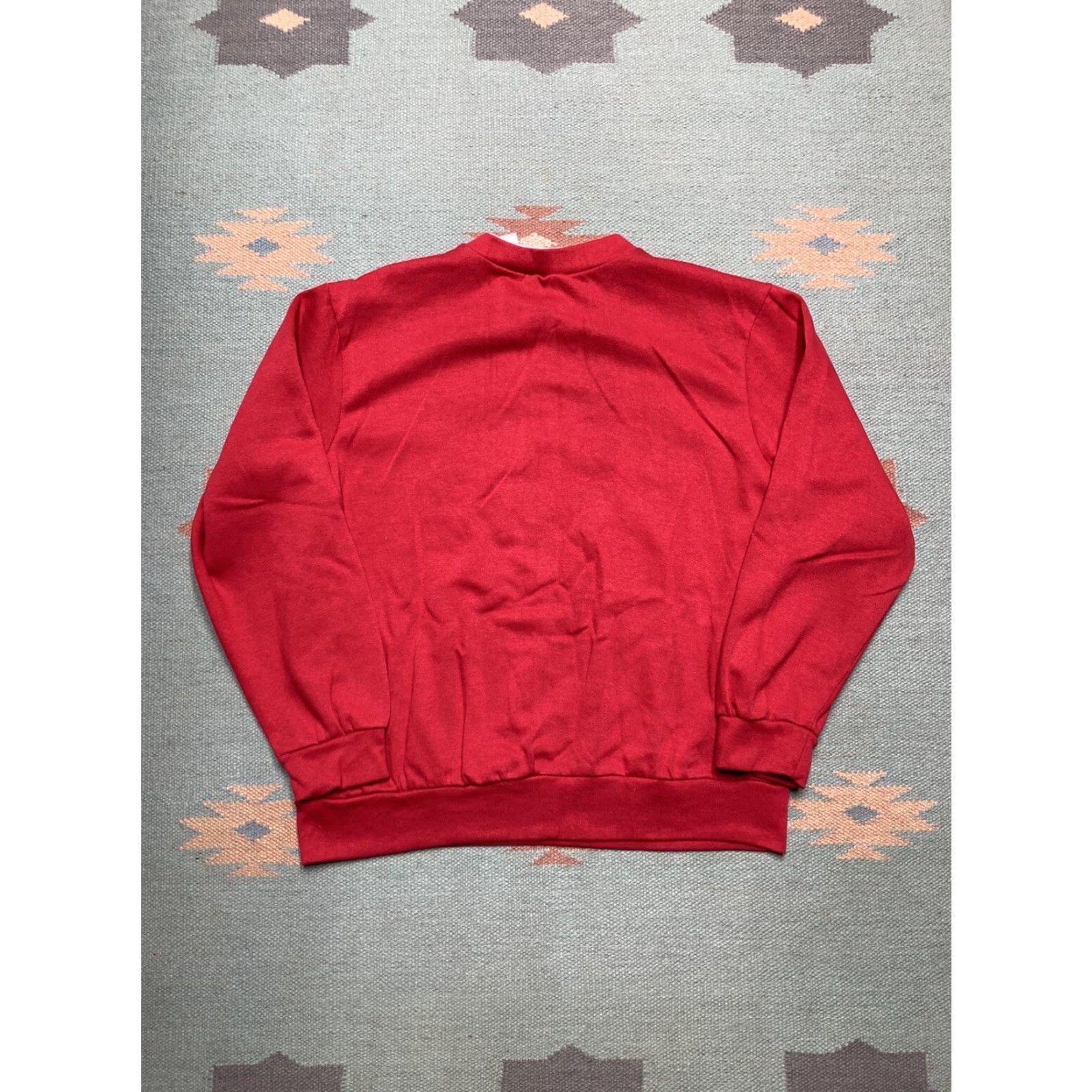 Vintage **Vintage Large Red Christmas Sweatshirt Pullover** User: Vintage Red Large Christmas Sweatshirt Pullover Size US L / EU 52-54 / 3 - 5 Thumbnail