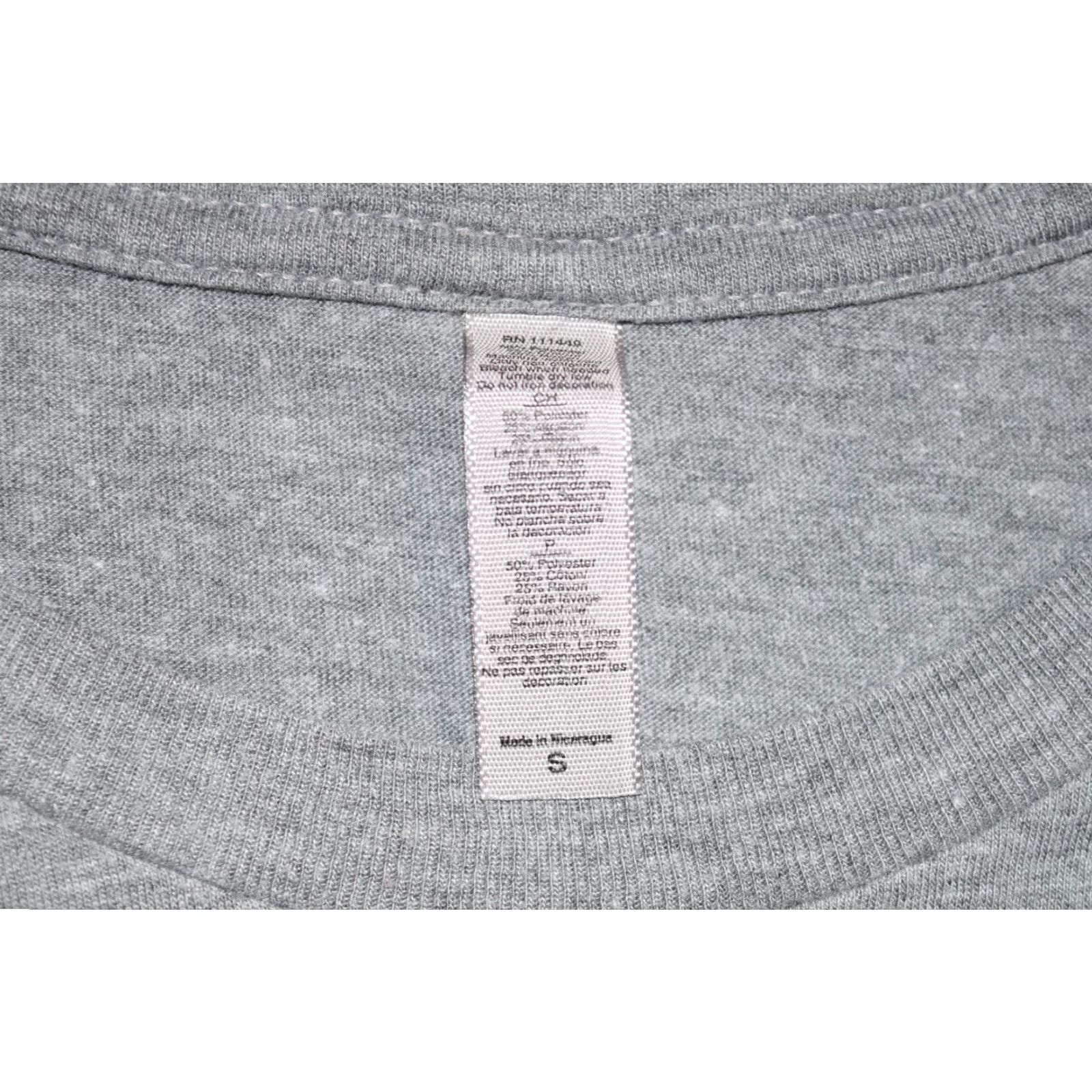 Vintage LATE NIGHT WITH JIMMY FALLON T-Shirt Gray Small NBC Studios Logo Short Sleeve Mens Size US S / EU 44-46 / 1 - 3 Thumbnail