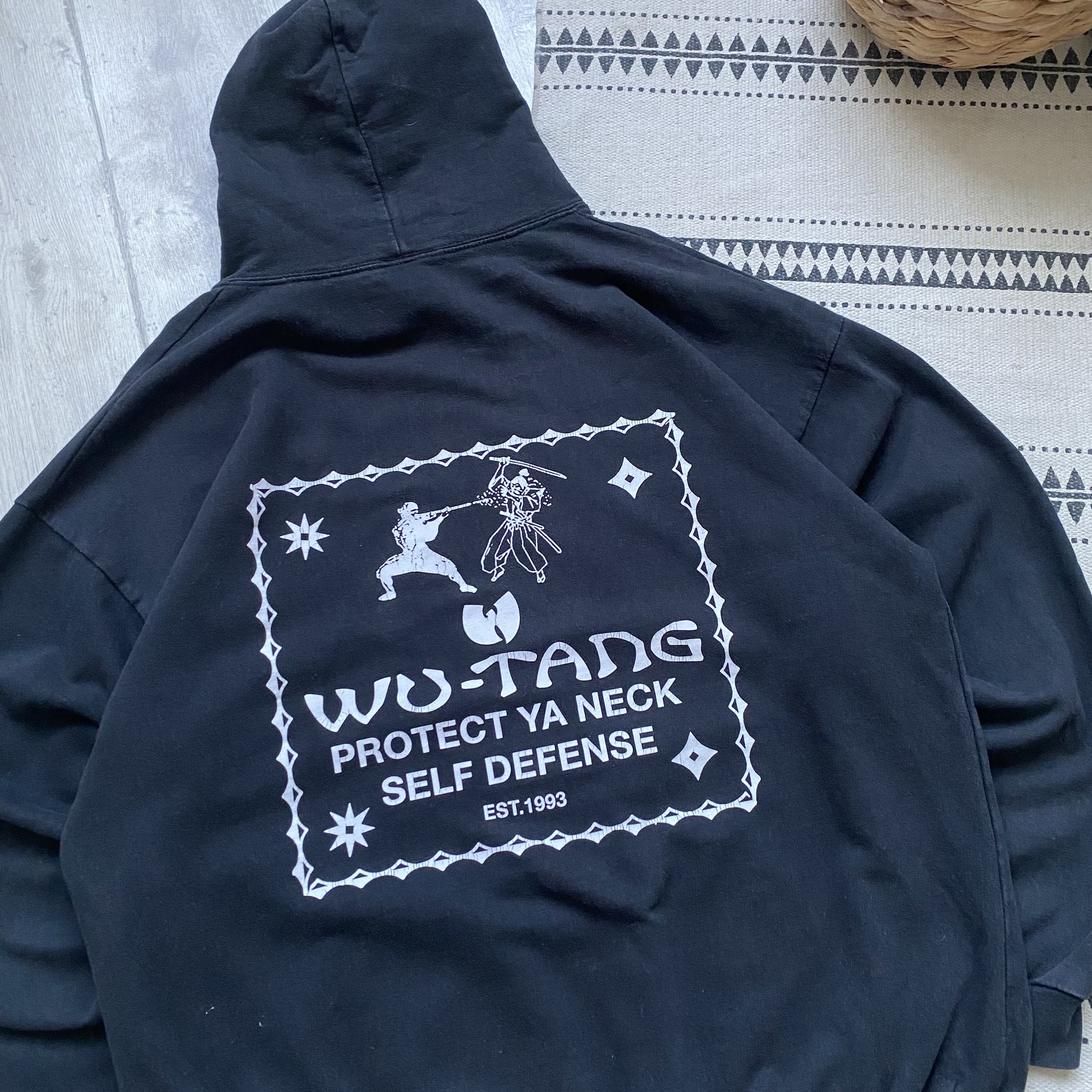 Wu-Tang Clan 🎙️Vintage Faded Wu Tang Clan hoodie Boxy fit Rap Tee Size US M / EU 48-50 / 2 - 9 Thumbnail