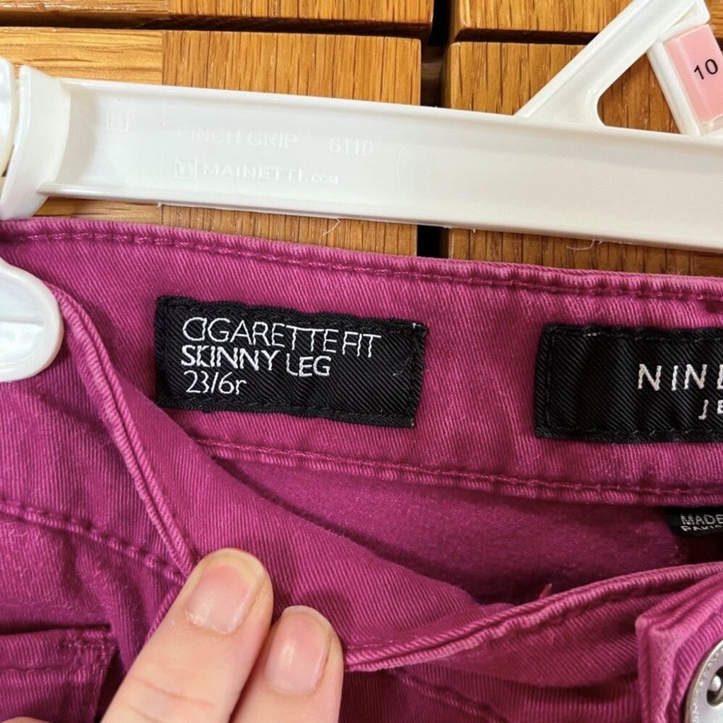 Nine West Vibrant Pink Women's Jeans Size 28" / US 6 / IT 42 - 4 Thumbnail