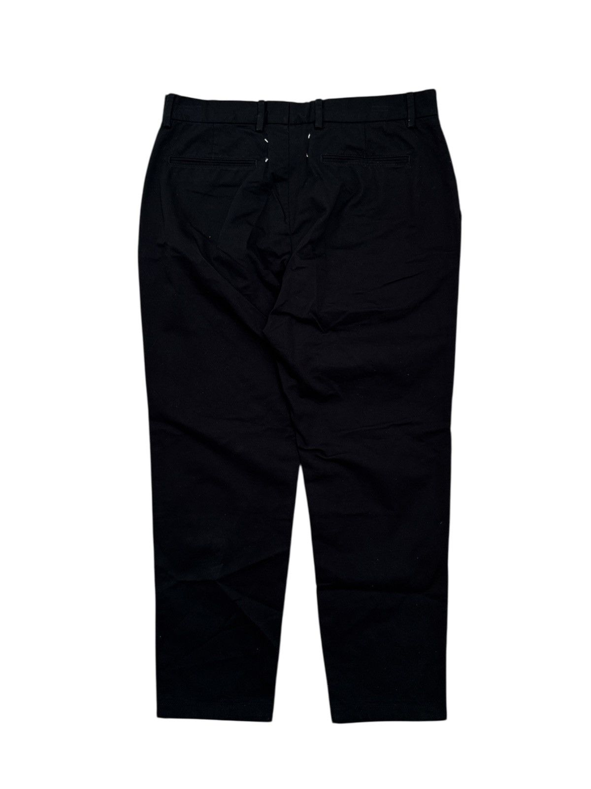 Maison Margiela SS18 Black Chino Pants Size US 34 / EU 50 - 2 Thumbnail