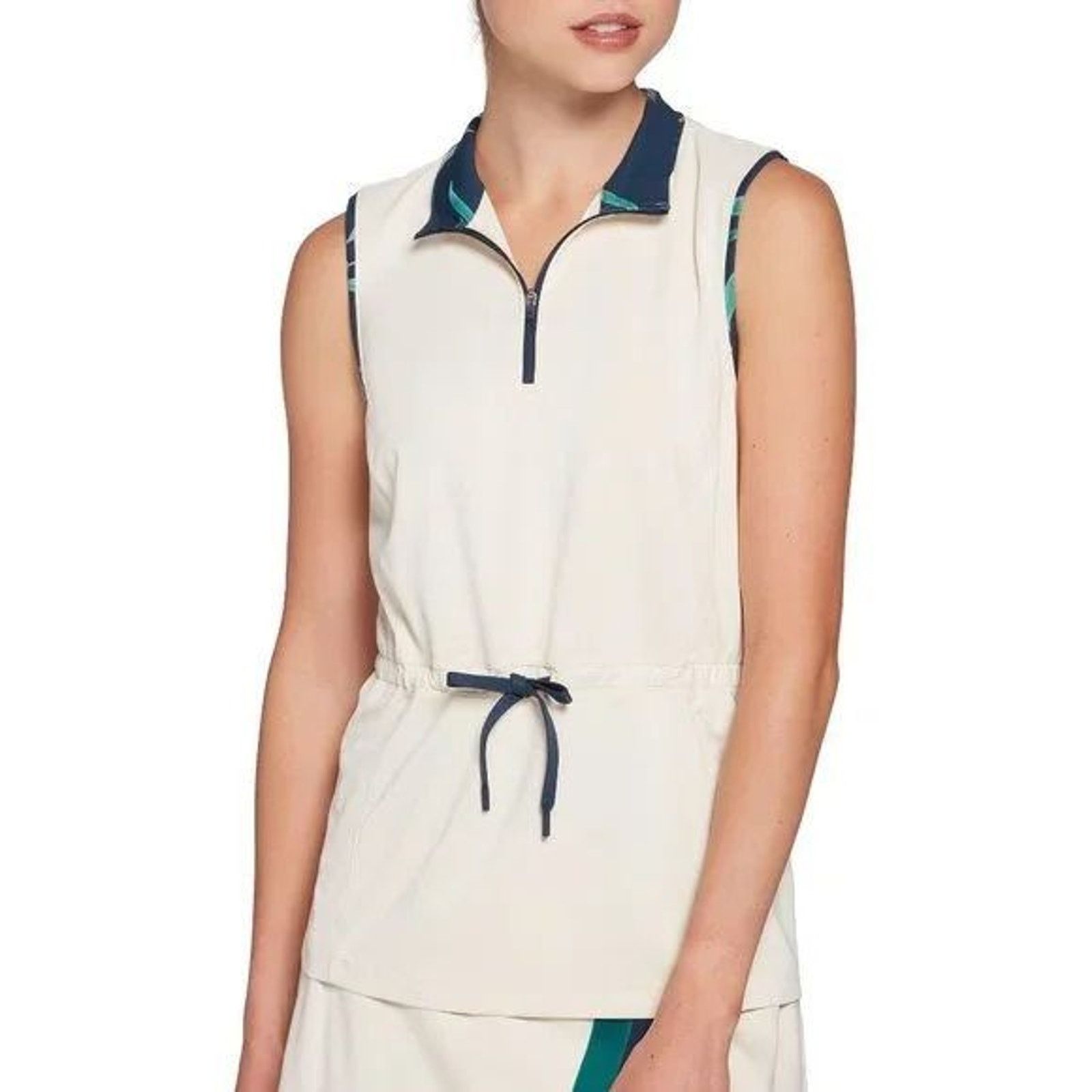Other NWT Lady Hagen Women's Drawstring Sleeveless Golf Polo 2XL Size XXL / US 16-18 / IT 52-54 - 1 Thumbnail