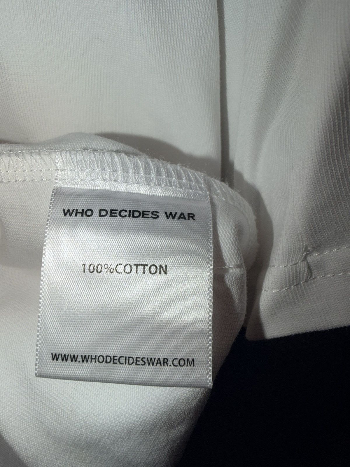 Who Decides War Who decides war t shirt Size US L / EU 52-54 / 3 - 3 Thumbnail