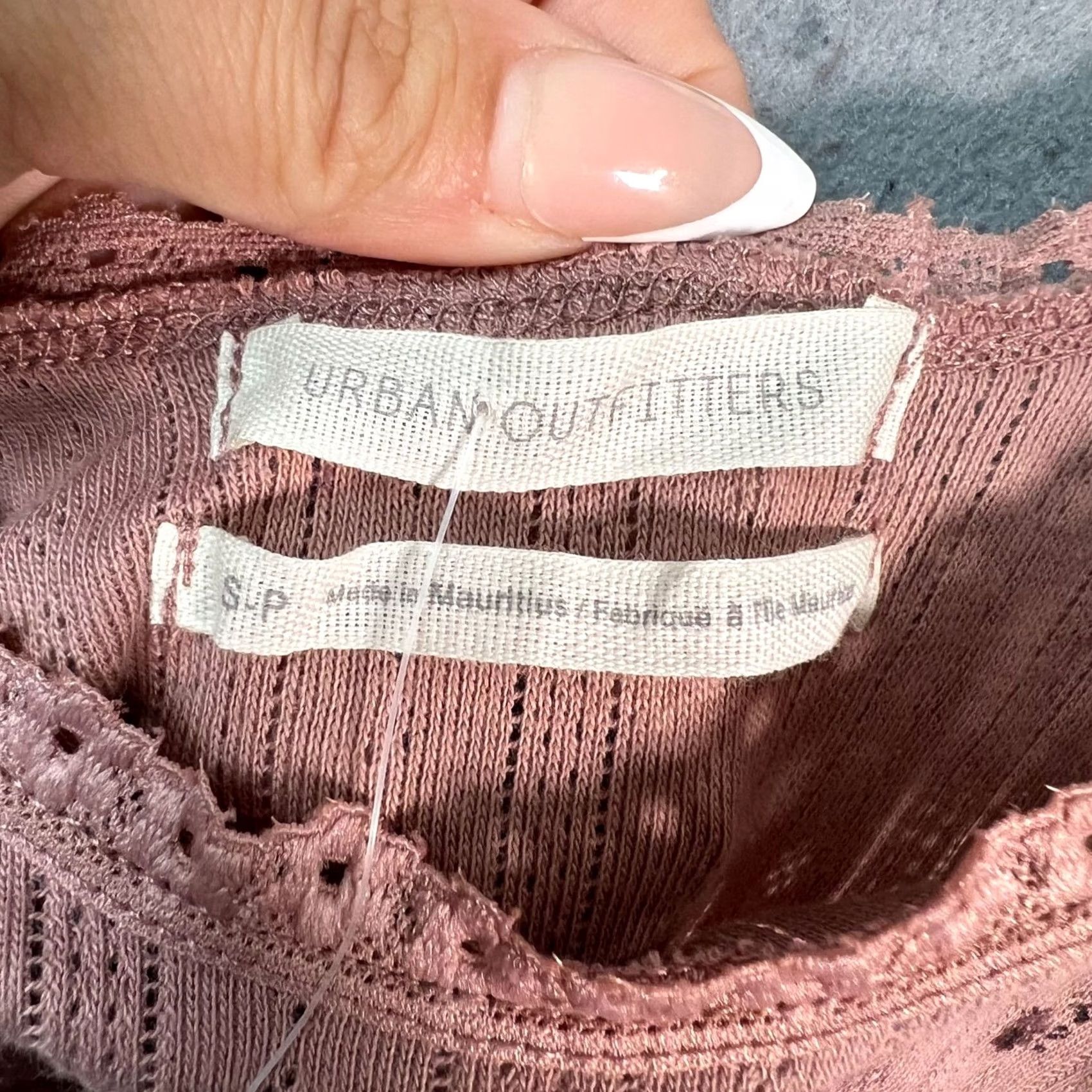 Urban Outfitters Urban Outfitters Women Tank Pink Lace Trim Floral Pattern S Small Shirt Sleeveless Cotton All Season Womens Size S / US 4 / IT 40 - 3 Thumbnail