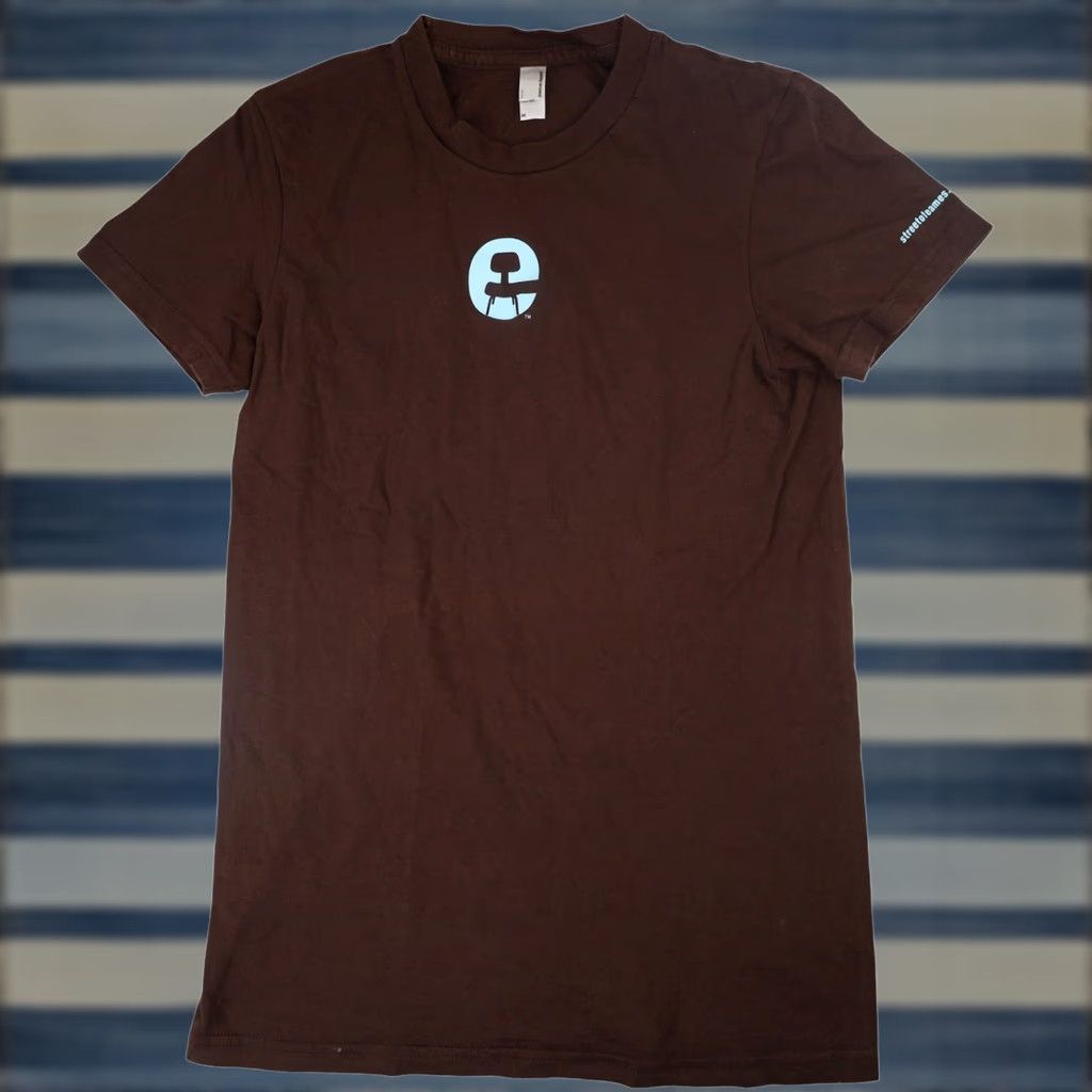Vintage VINTAGE Herman Miller Street of Eames Promo Shirt Womens Medium Brown T-Shirt 9/10 Shirts Mens Womens Girls Boys Size M / US 6-8 / IT 42-44 - 1 Thumbnail