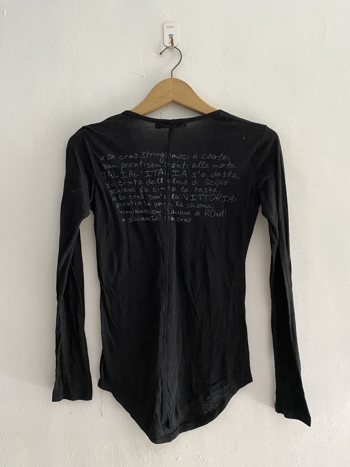 If Six Was Nine × Japanese Brand × Le Grande Bleu (L.G.B.) bobby mall glitter poem longsleeve tshirt Size US M / EU 48-50 / 2 - 2 Thumbnail