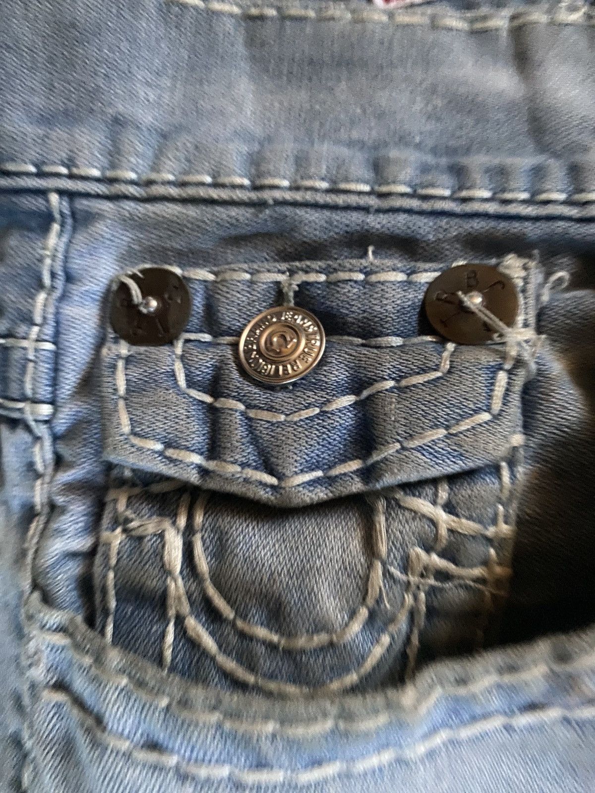 True Religion 38 Vintage True Religion Baggy Jeans Closet Clean-Out” Size US 38 / EU 54 - 2 Thumbnail