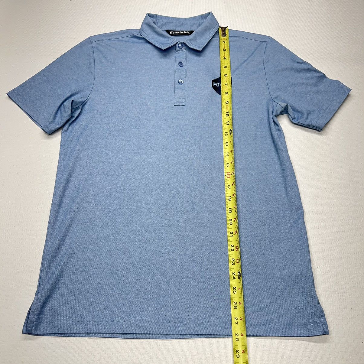 TravisMathew Travis Mathew Polo Shirt Blue Golf Collared Logo Active Size US M / EU 48-50 / 2 - 18 Thumbnail