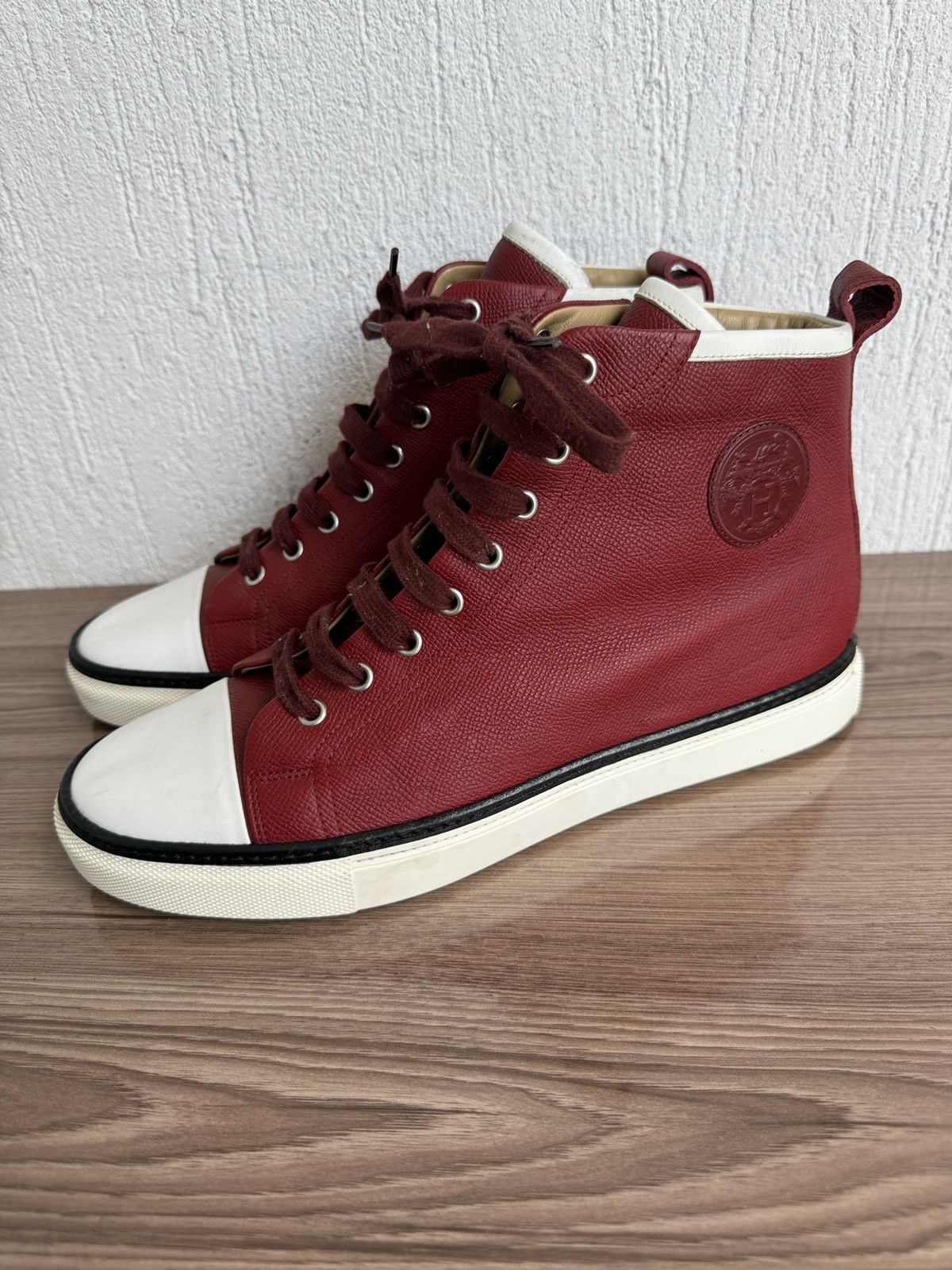 Hermes Jimmy high top sneakers Size US 9.5 / EU 42-43 - 1 Thumbnail