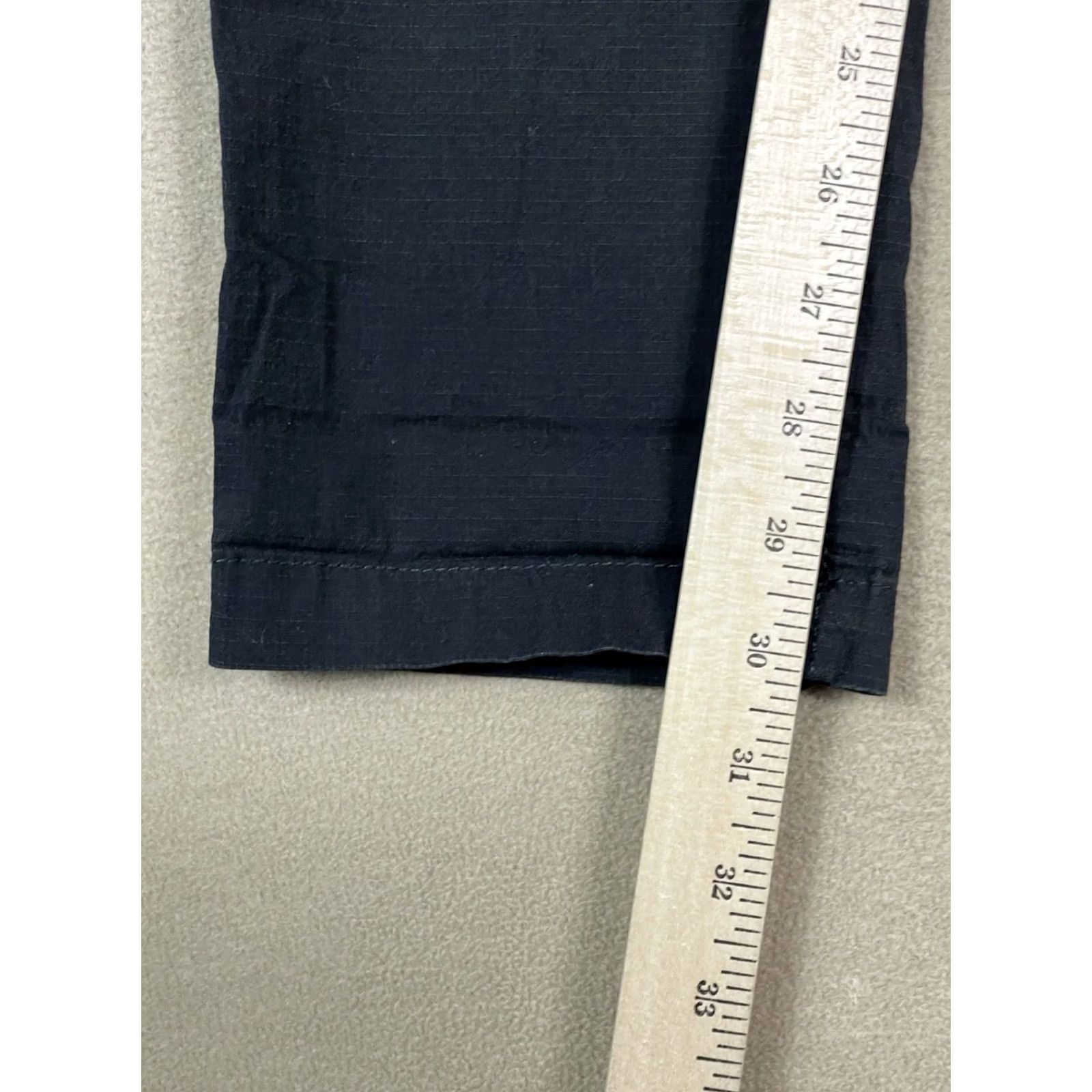 Vuori Vuori Pants Mens M Charcoal Gray Ripstop Pant Tapered Slim Fit Elastic Waist Size US 31 - 7 Thumbnail