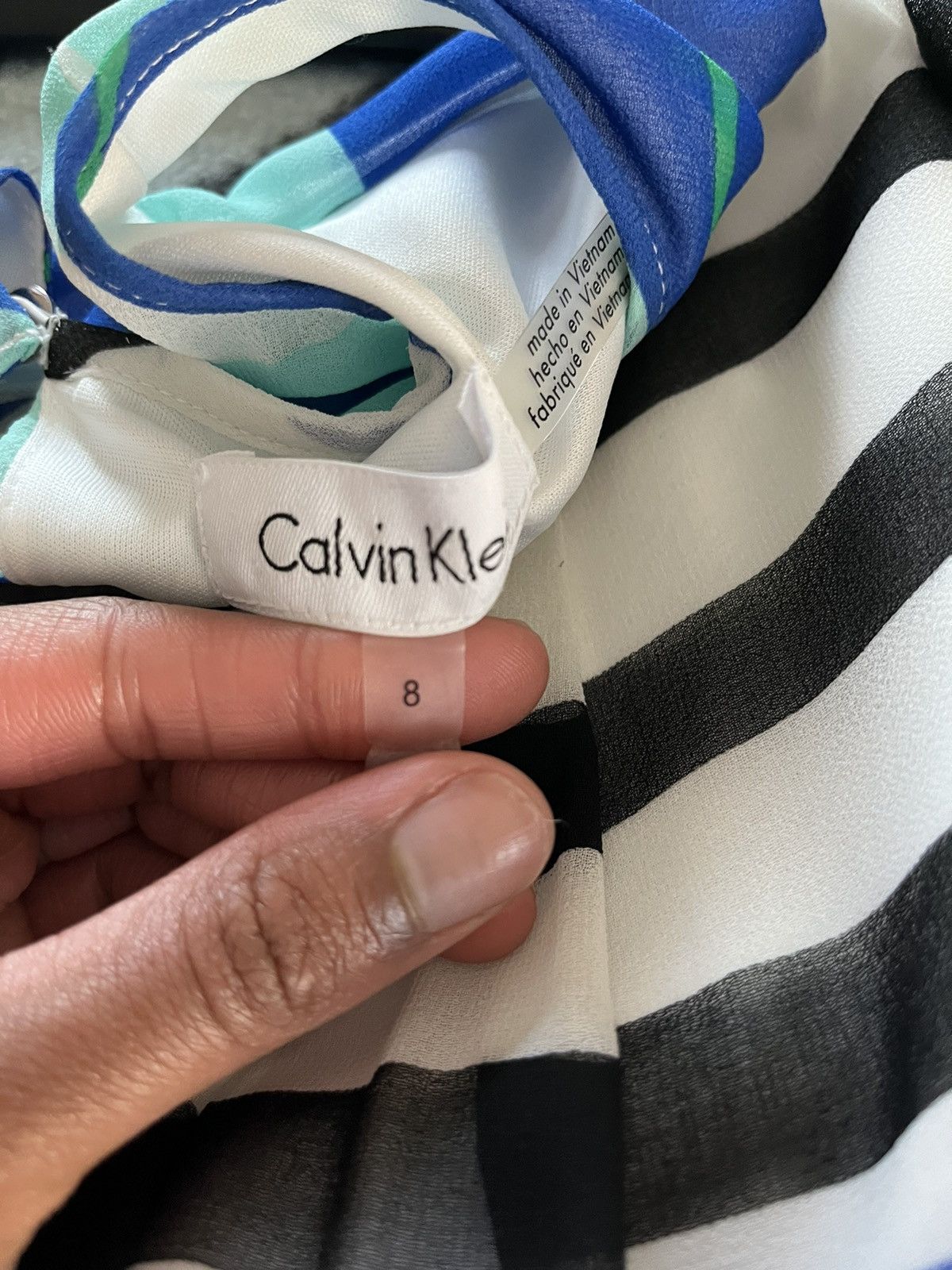 Calvin Klein Calvin Klein Women’s Summer Mini Dress Size M / US 6-8 / IT 42-44 - 7 Thumbnail