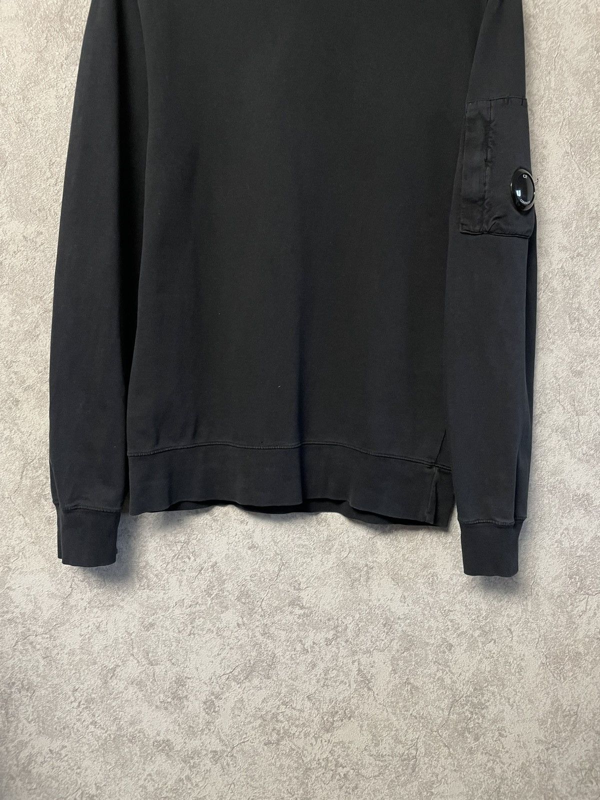C.P. Company CP Company Black Sweatshirt Crewneck With Lens Google Size US M / EU 48-50 / 2 - 4 Thumbnail