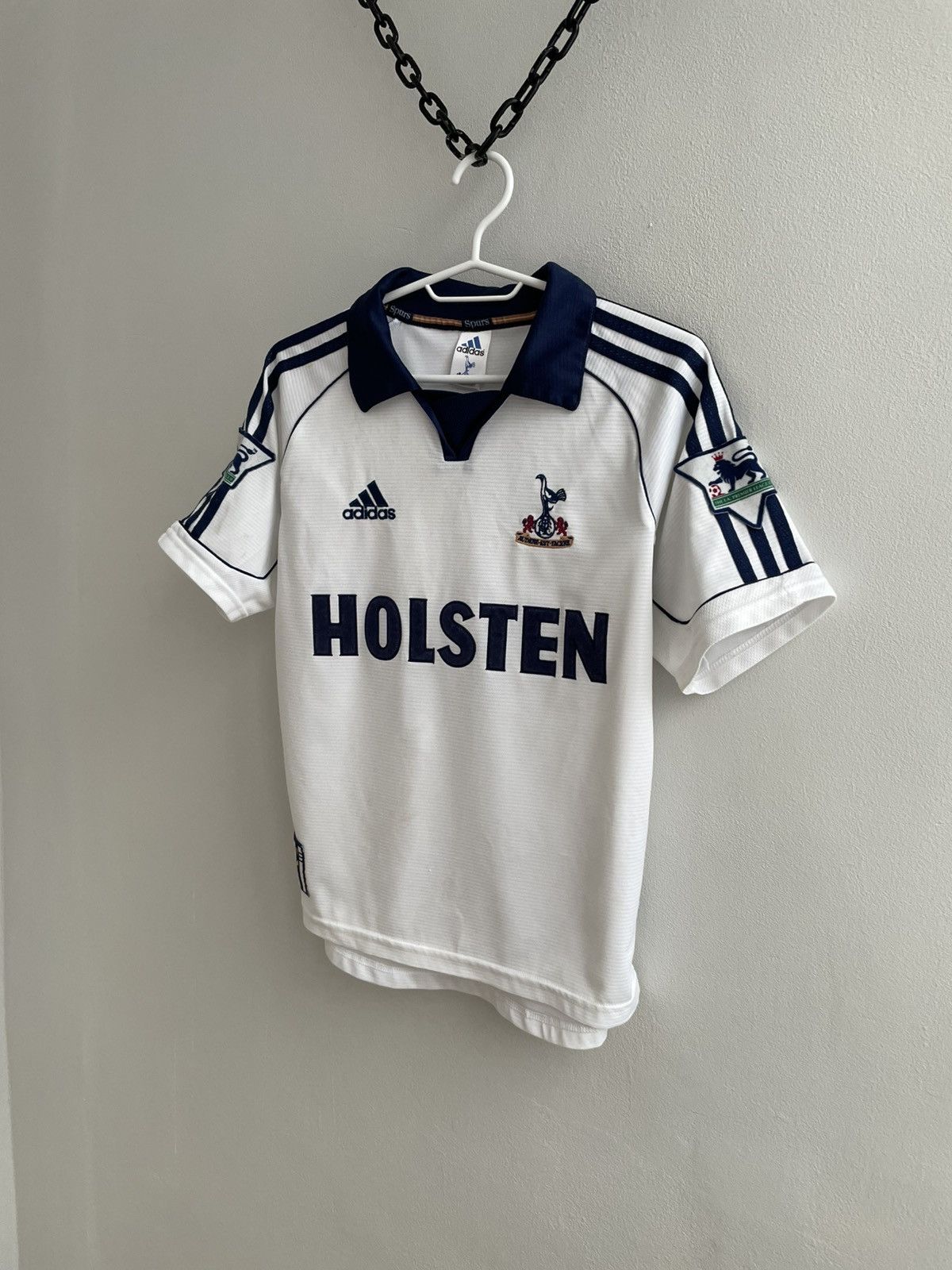 Adidas Tottenham Hotspur 1999 2000 2001 Football Shirt Socer Jersey Size US XS / EU 42 / 0 - 3 Thumbnail