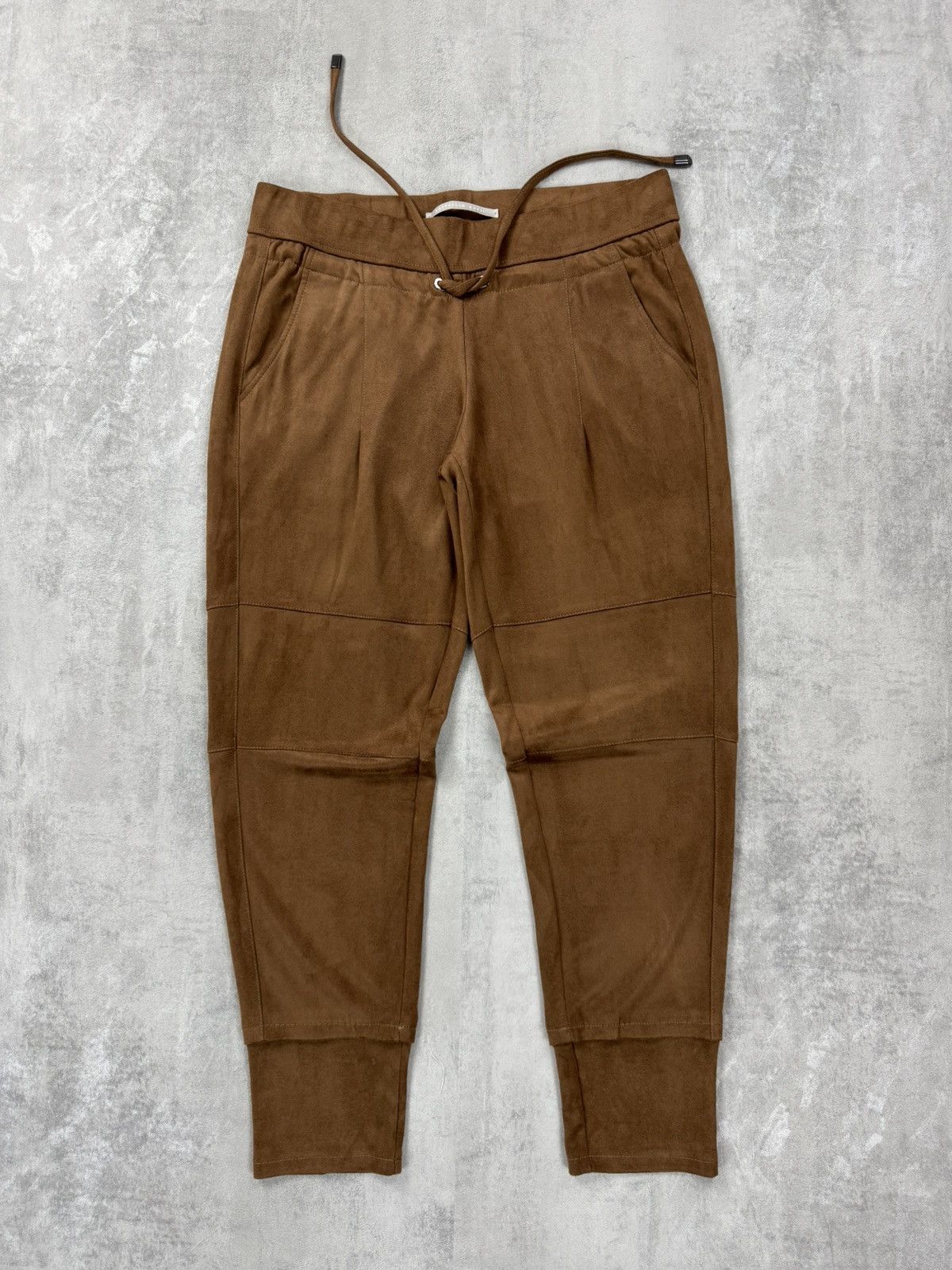 Designer RAFFAELLO ROSSI Candice brown Jogging Pants Womens Size 40 Size 27" / US 4 / IT 40 - 1 Thumbnail