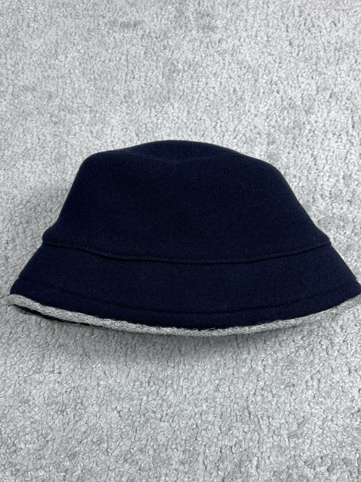 Chanel Chanel Blue Wool/Cotton CC Logo Bucket Hat Size ONE SIZE - 6 Thumbnail