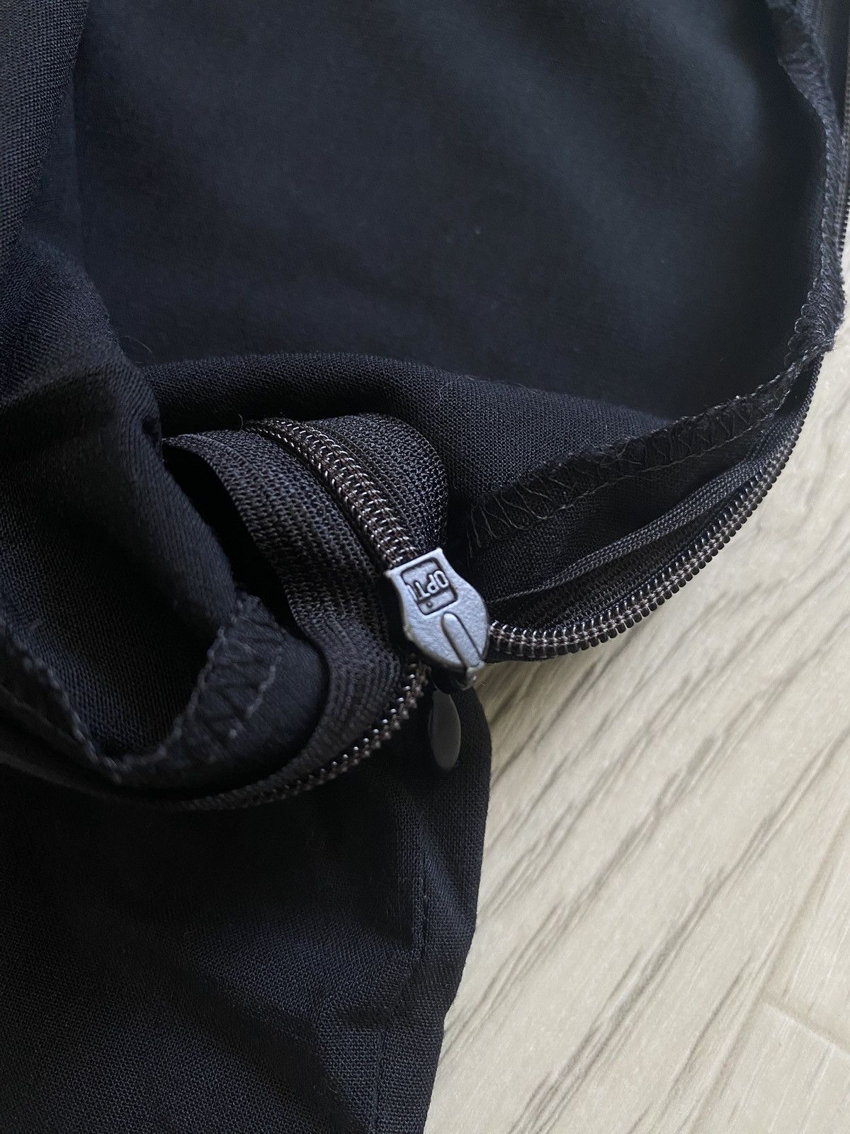 Thierry Mugler Thierry Mugler Zip Tailore Classic Black Trousers pants Size US 32 / EU 48 - 7 Thumbnail