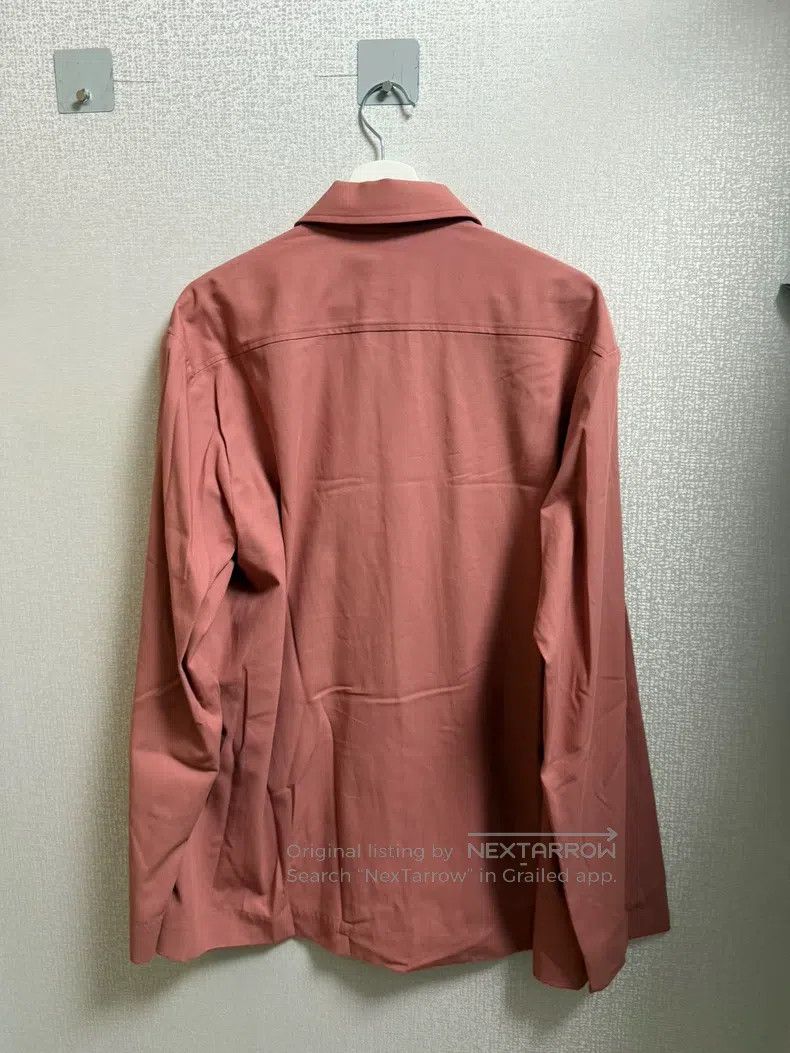 Dries Van Noten Dries Van Noten Salmon-colored long-sleeved shirt Size M / US 6-8 / IT 42-44 - 2 Thumbnail