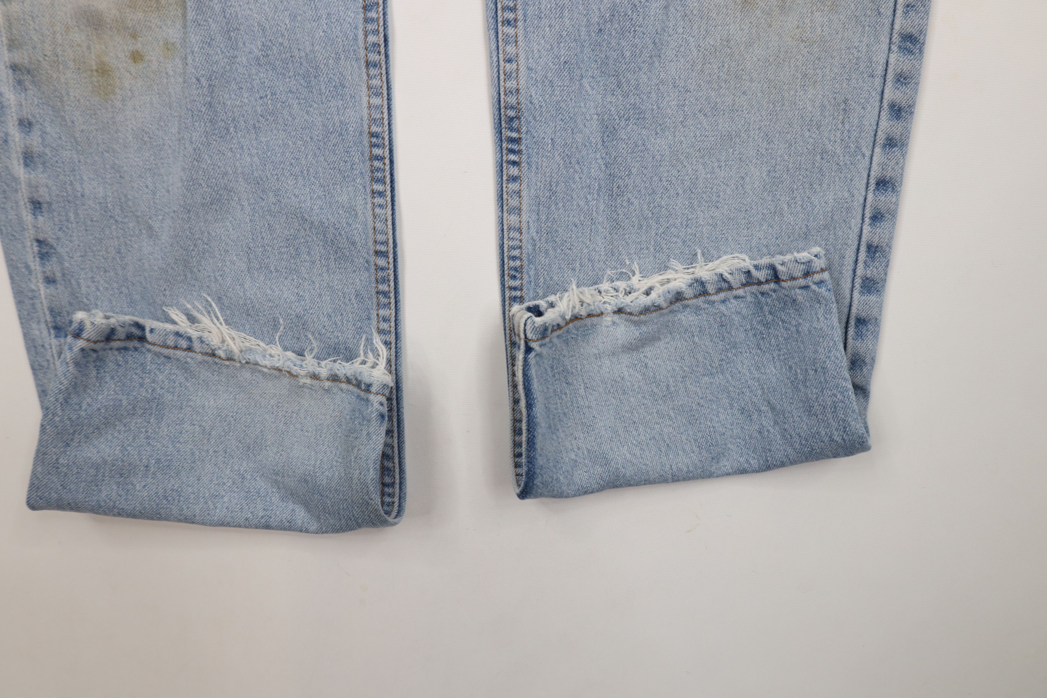Levi's × Vintage Vintage 90s Levis 505 Regular Straight Leg Denim Jeans USA Size US 36 / EU 52 - 5 Thumbnail