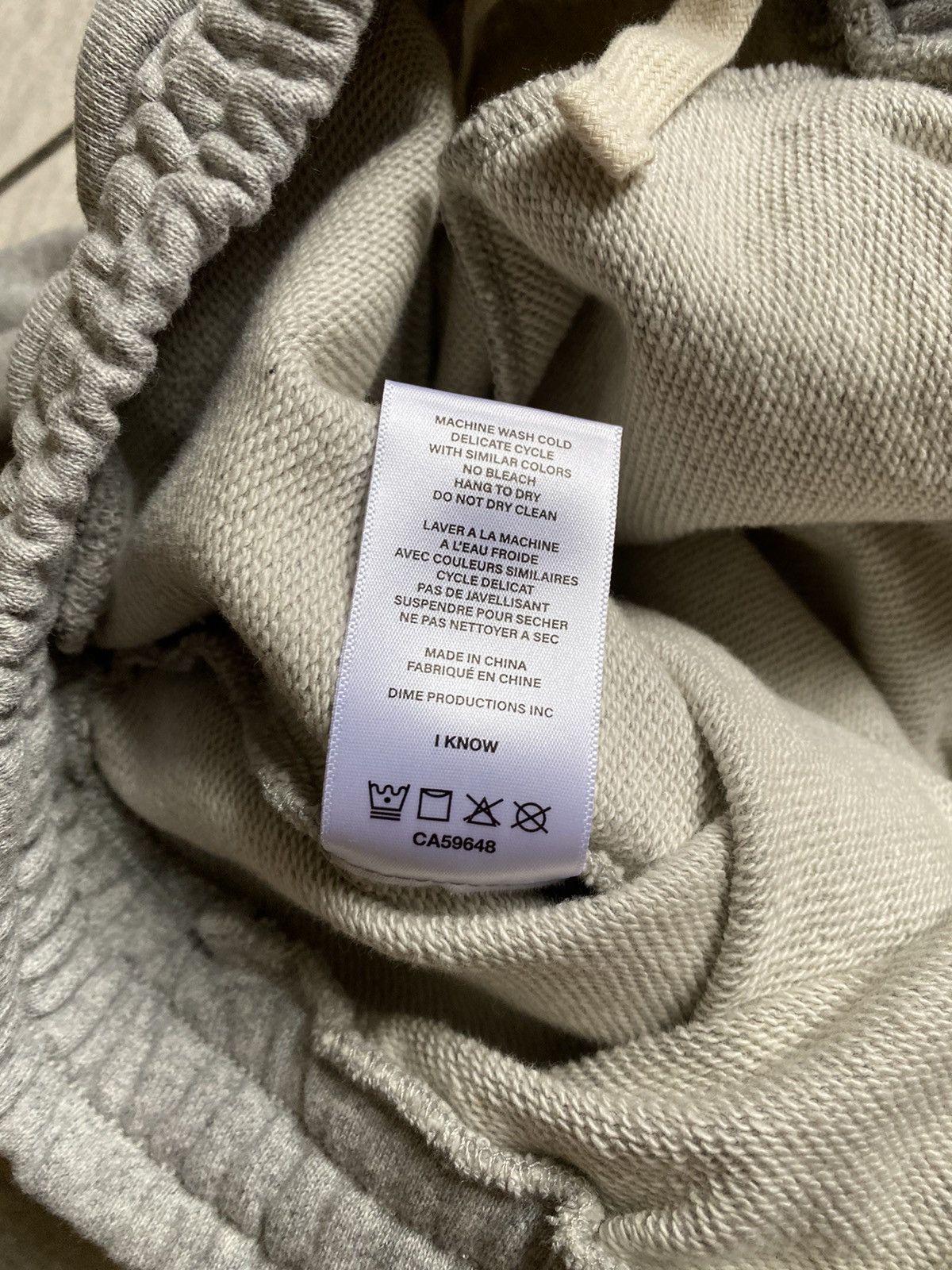 Dime Cyclone French Terry Sweatpants Size US 32 / EU 48 - 5 Thumbnail