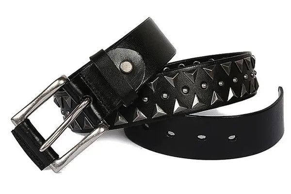 Other Heavy Metal Rivert Punk Belt Size ONE SIZE - 1 Thumbnail