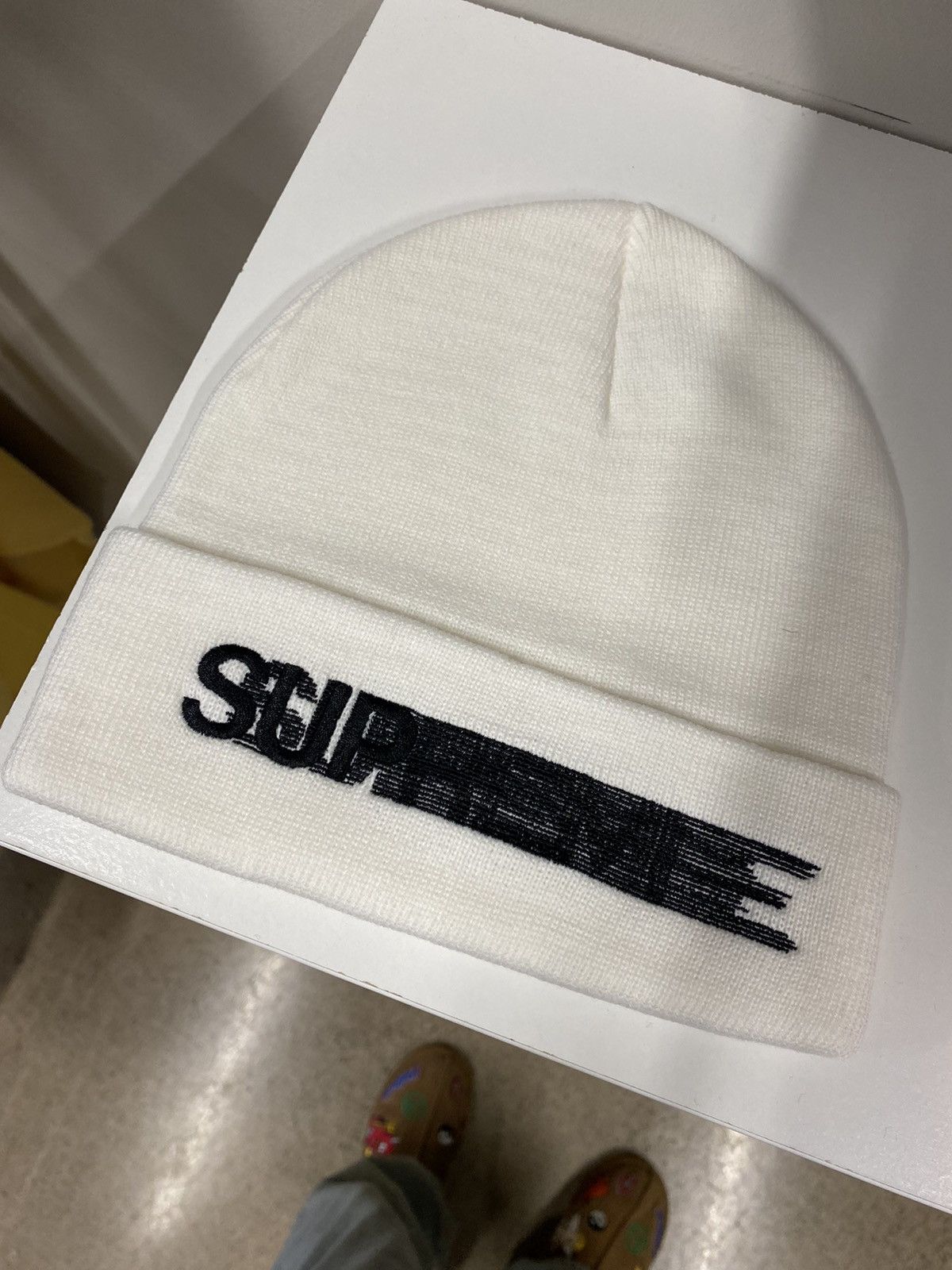 Supreme Motion Logo Beanie | Grailed