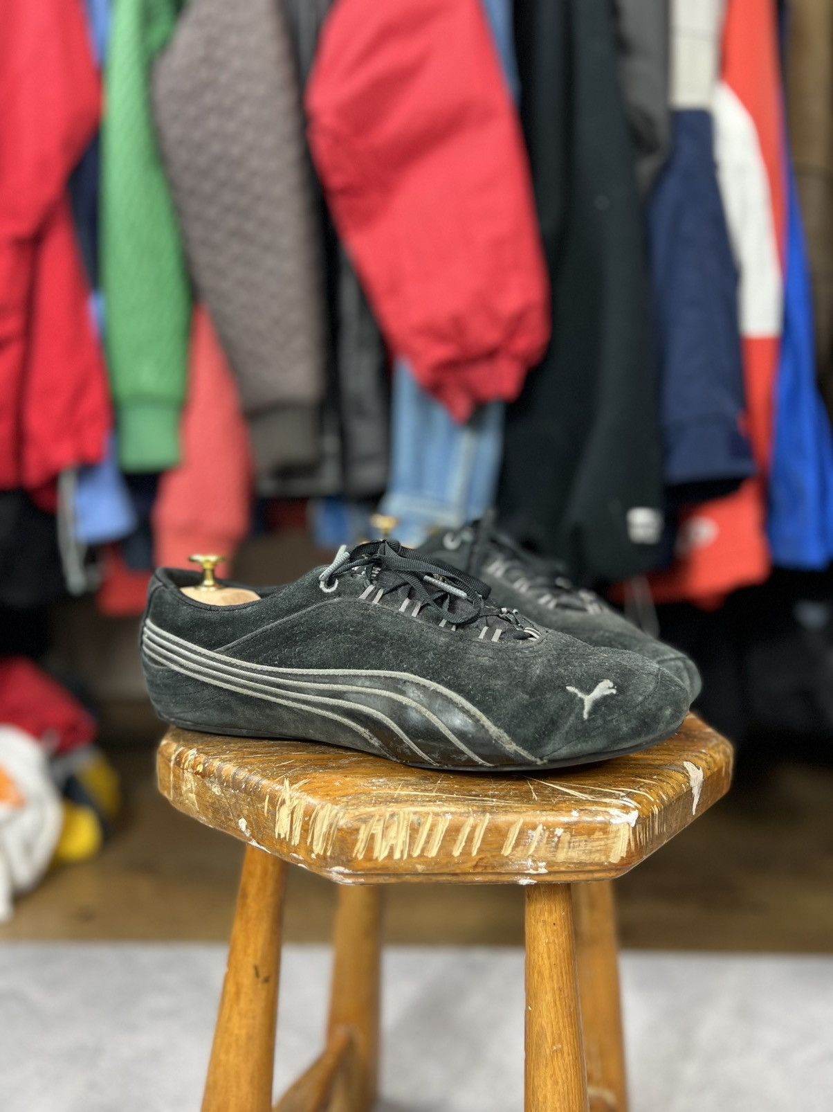 Puma Vintage 2000's Puma Y2K Hype Speedcat Black low top sneakers Size US 7 / EU 40 - 2 Thumbnail